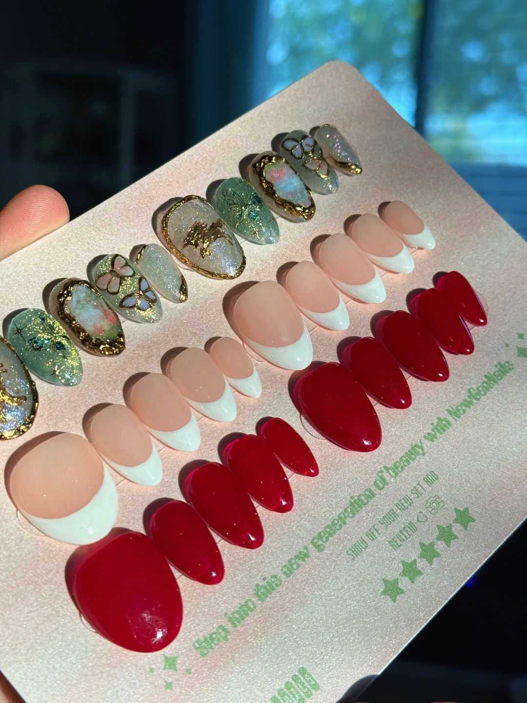 Custom Press On Nail Set