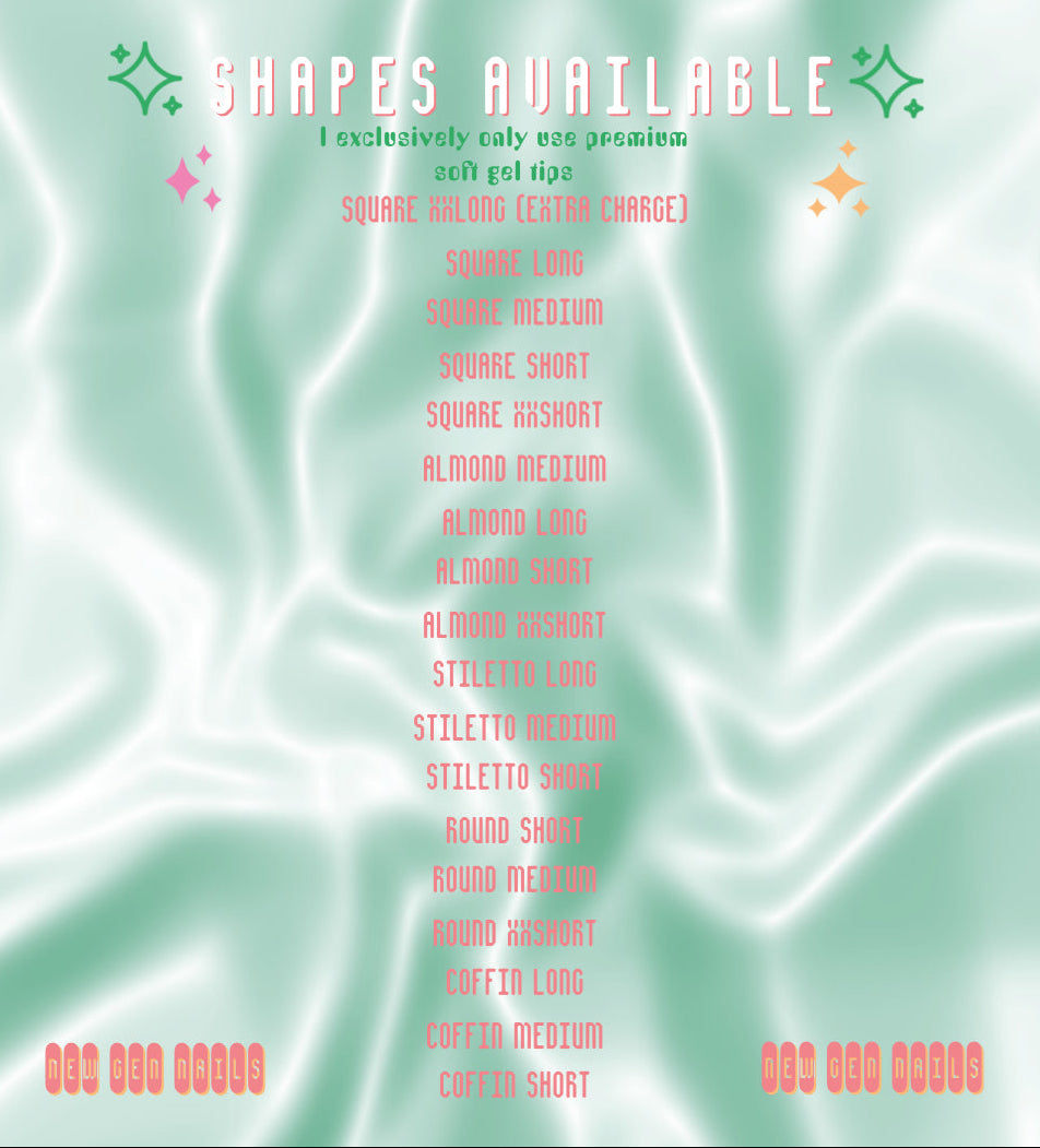 Iridescent Opal Inspired Gold Chrome Resusable Gel Press On Nails