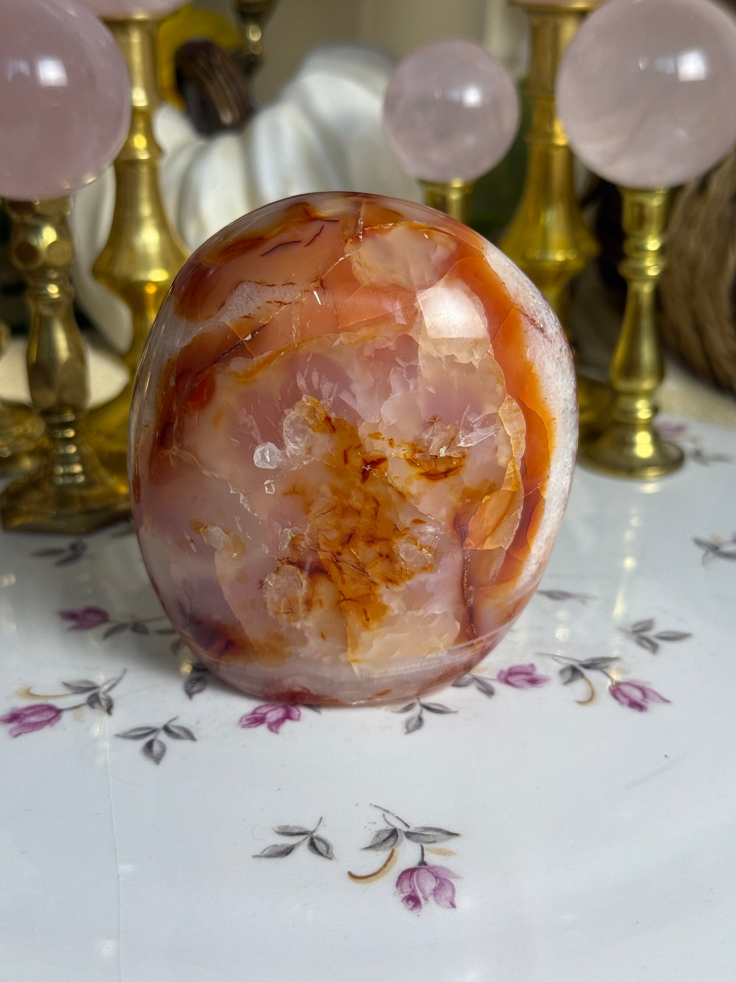 Beautiful Gradient Banded Carnelian Freeform