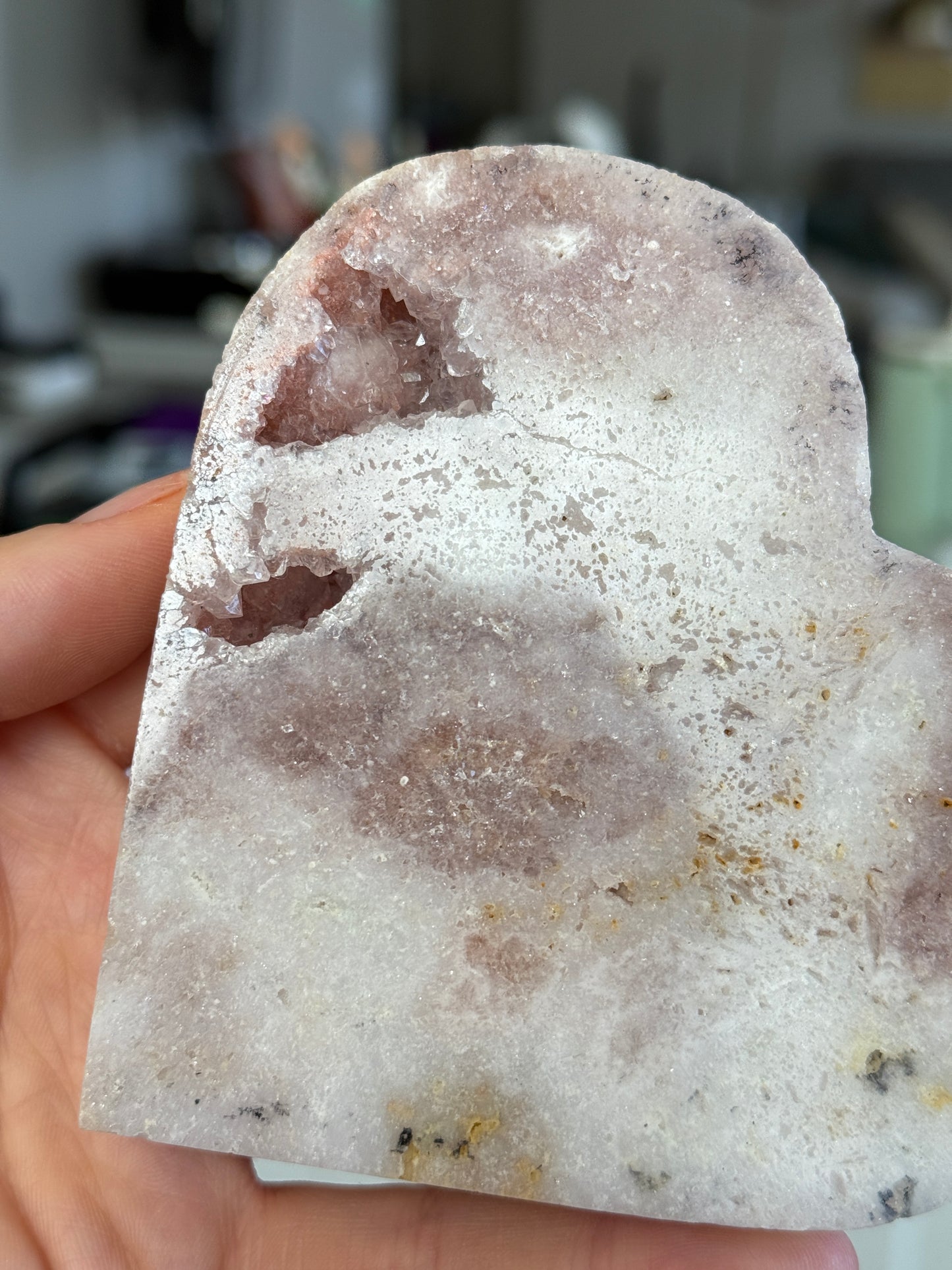 Pink Amethyst Heart STEAL DEAL