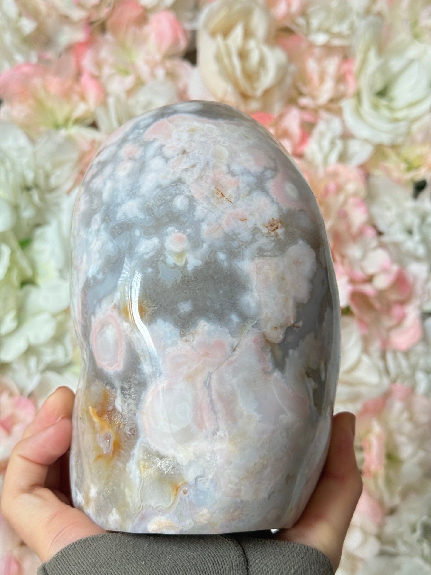 Flower Agate Freeform—RESERVED