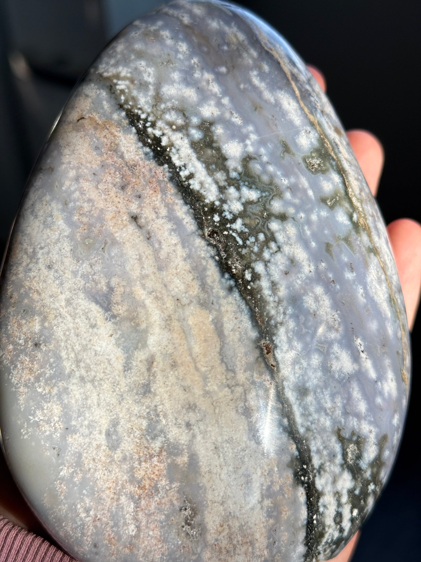 Pastel Orby Sea Jasper Freeform ⭐️✨