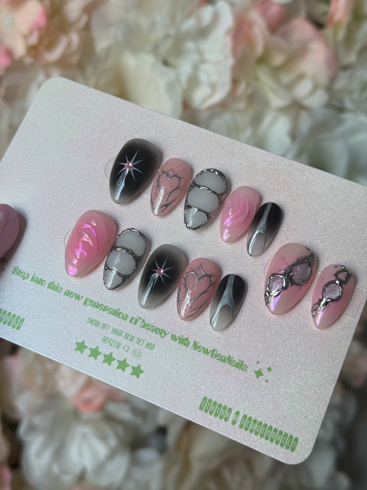 Custom Press On Nail Set