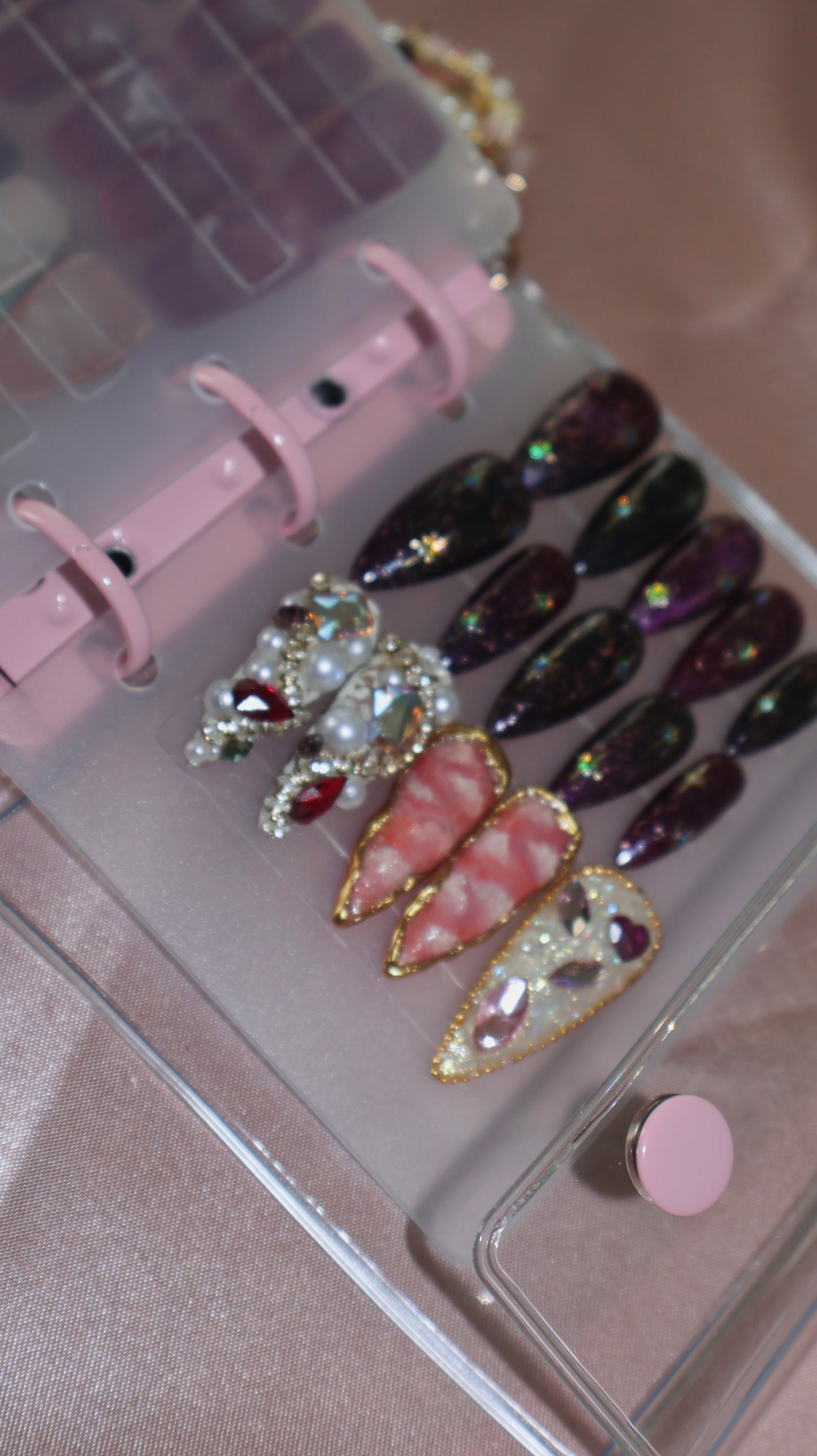 The Manifest and Manicure Press on Binder 💅💖✨