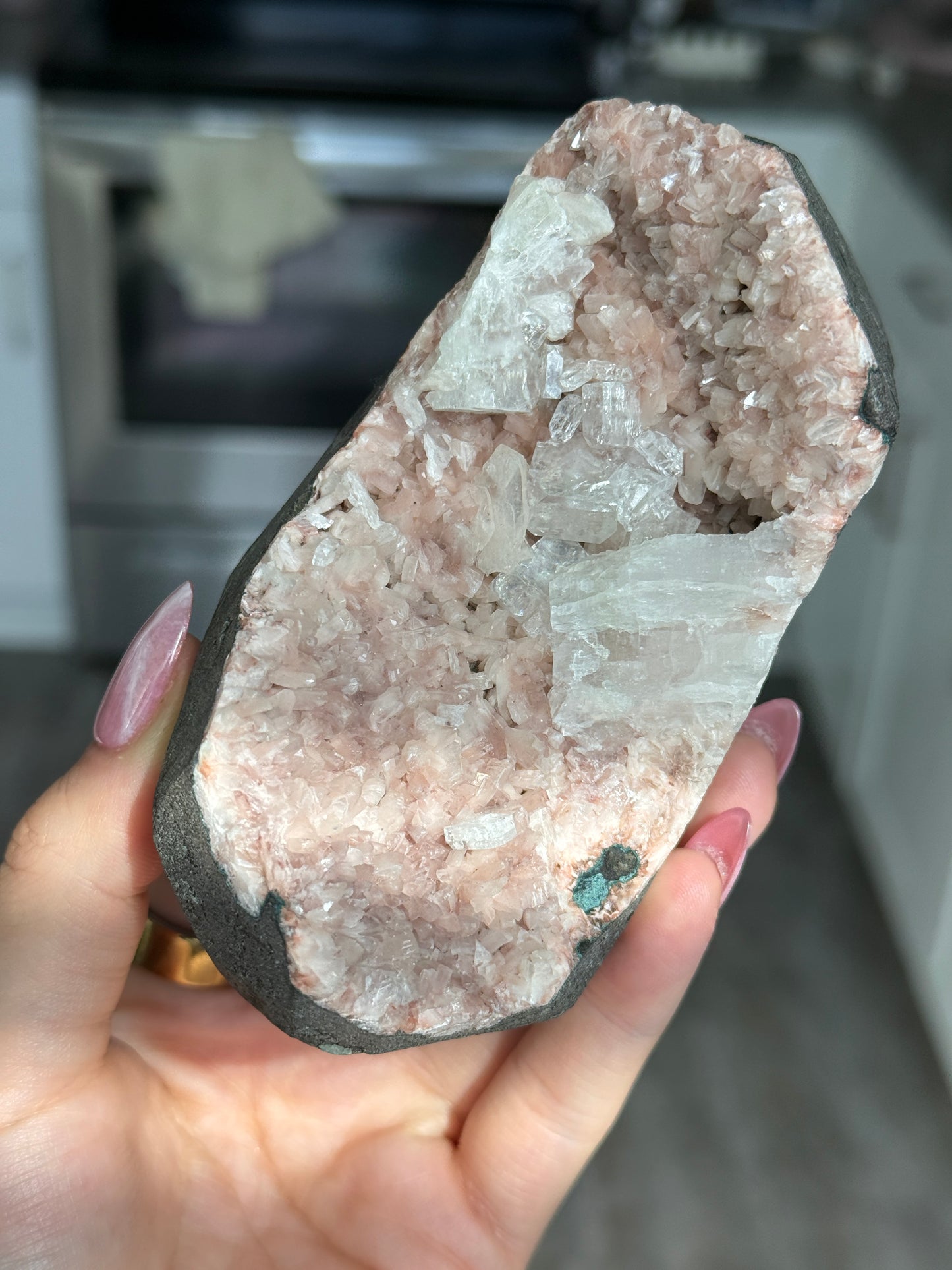 Pink Apothyllite Cave Freeform