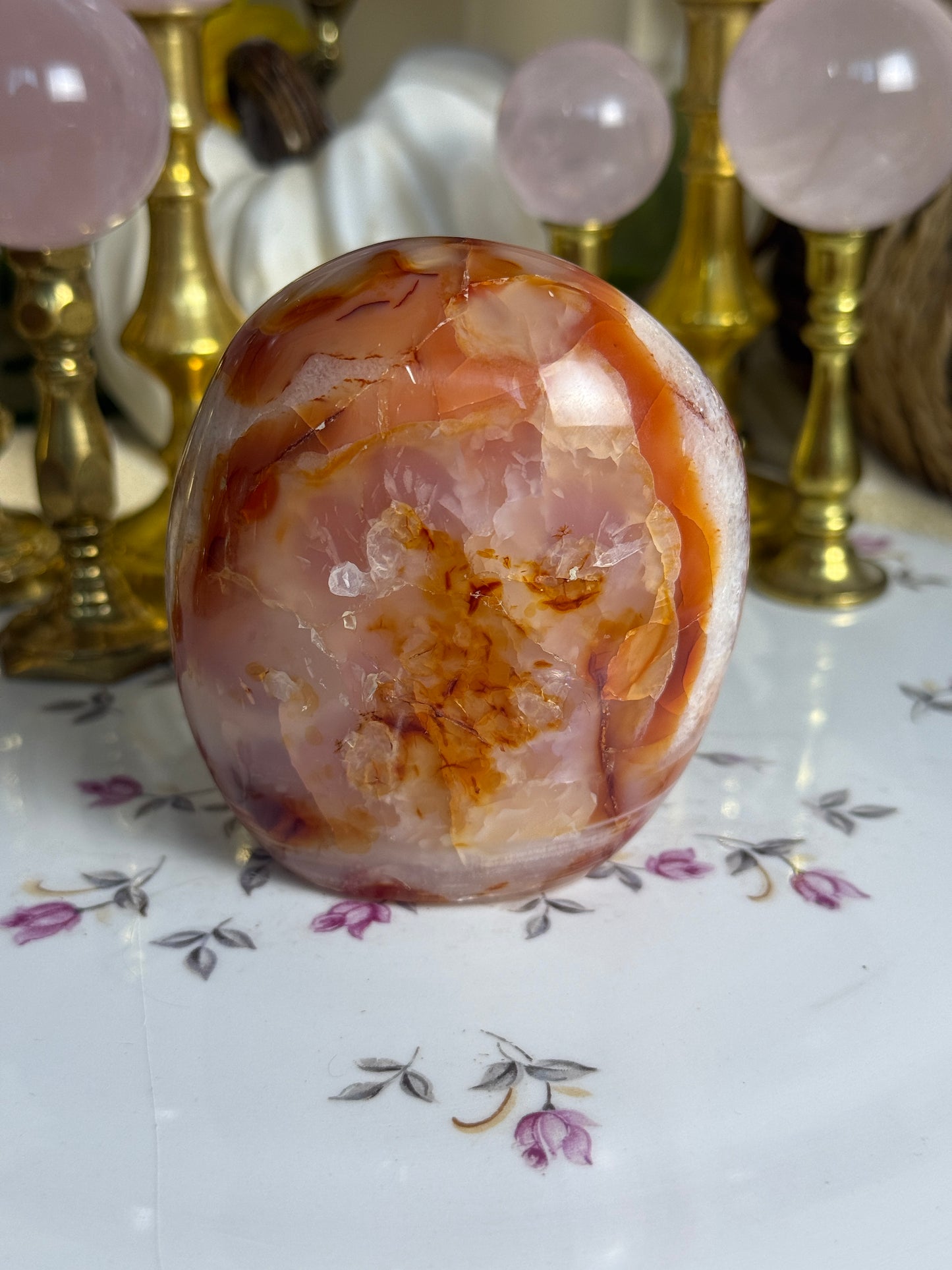 Beautiful Gradient Banded Carnelian Freeform