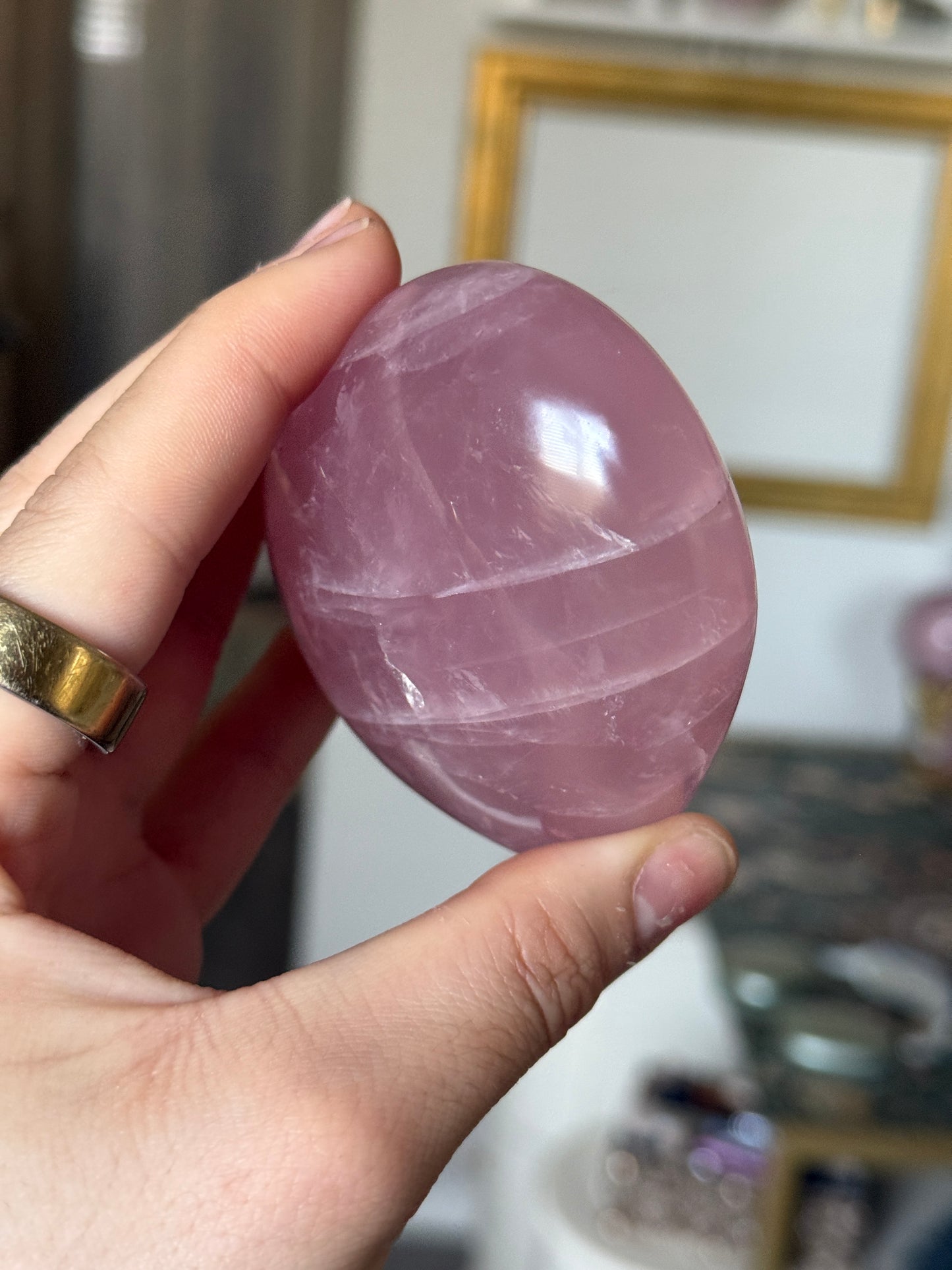 Berry Tone Gemmy Star Rose Quartz Heart ✨