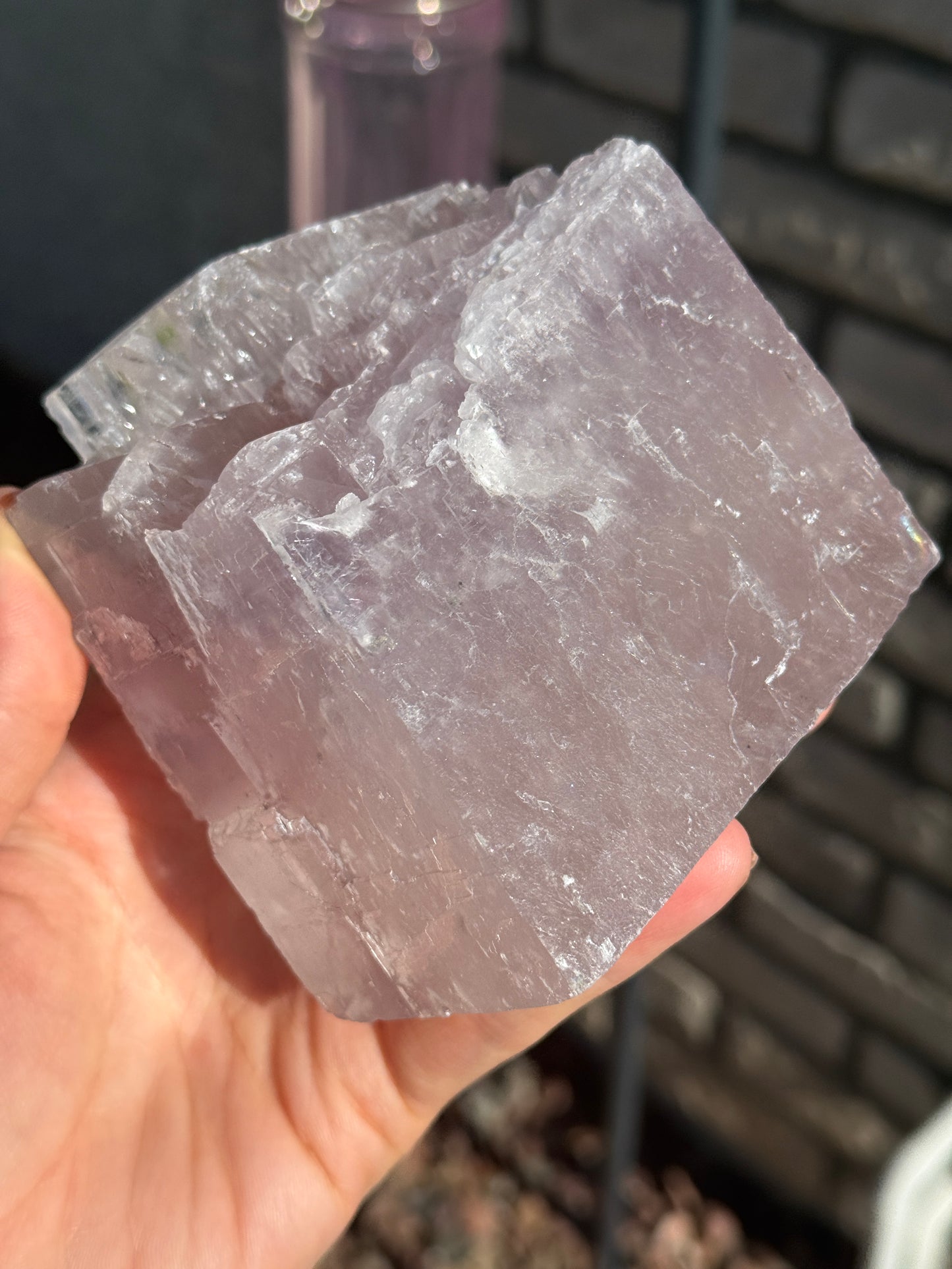 Large Purple Phantom Rainbow-Filled Balmat Calcite 🪄🦄