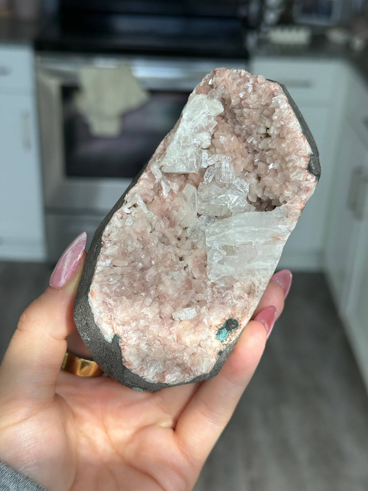Pink Apothyllite Cave Freeform