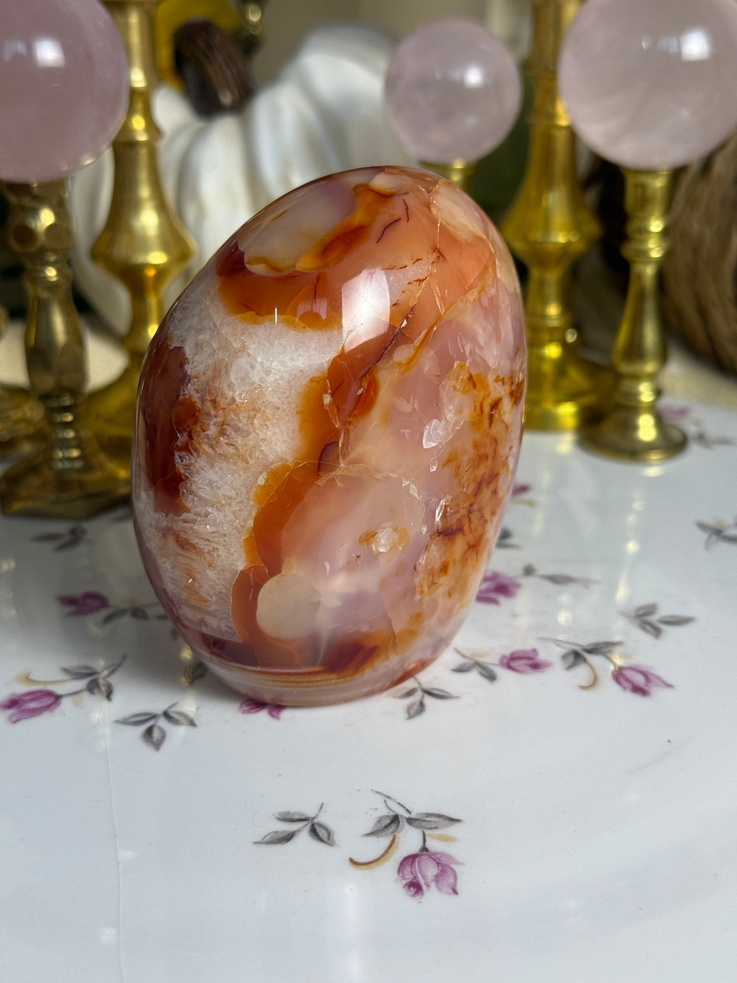 Beautiful Gradient Banded Carnelian Freeform
