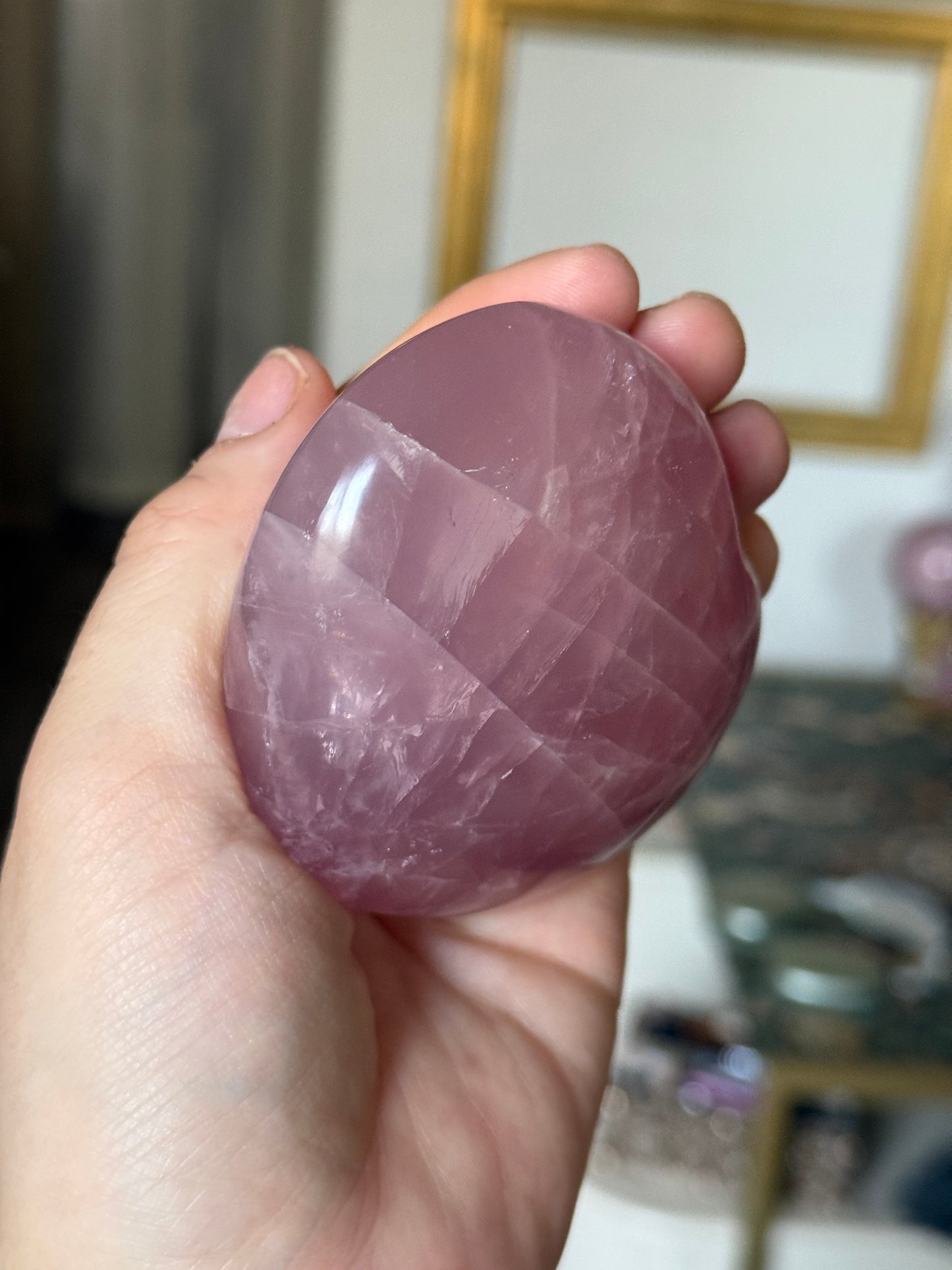 Berry Tone Gemmy Star Rose Quartz Heart ✨
