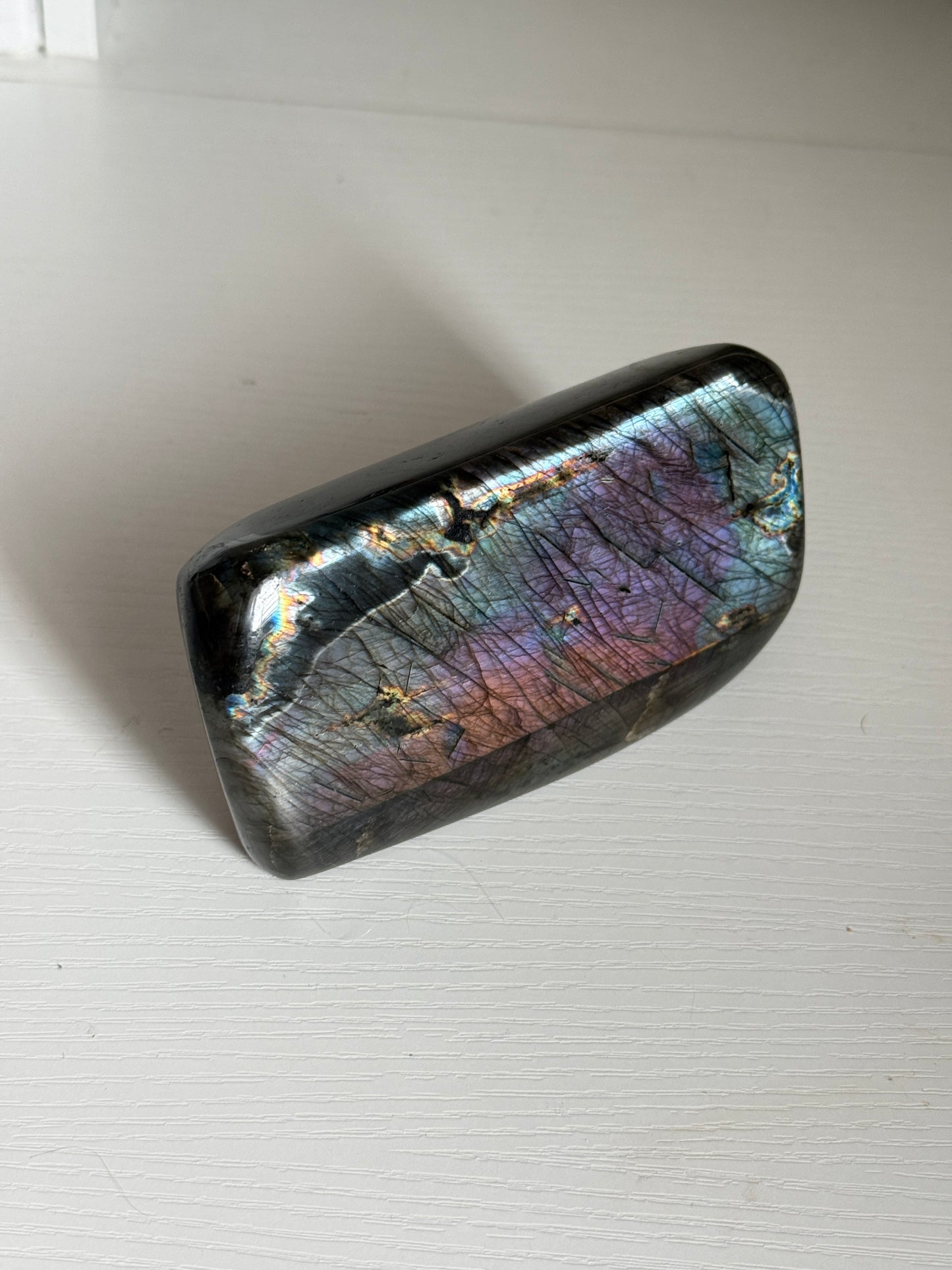 2lb Rainbow Silver Sheen Labradorite Freeform