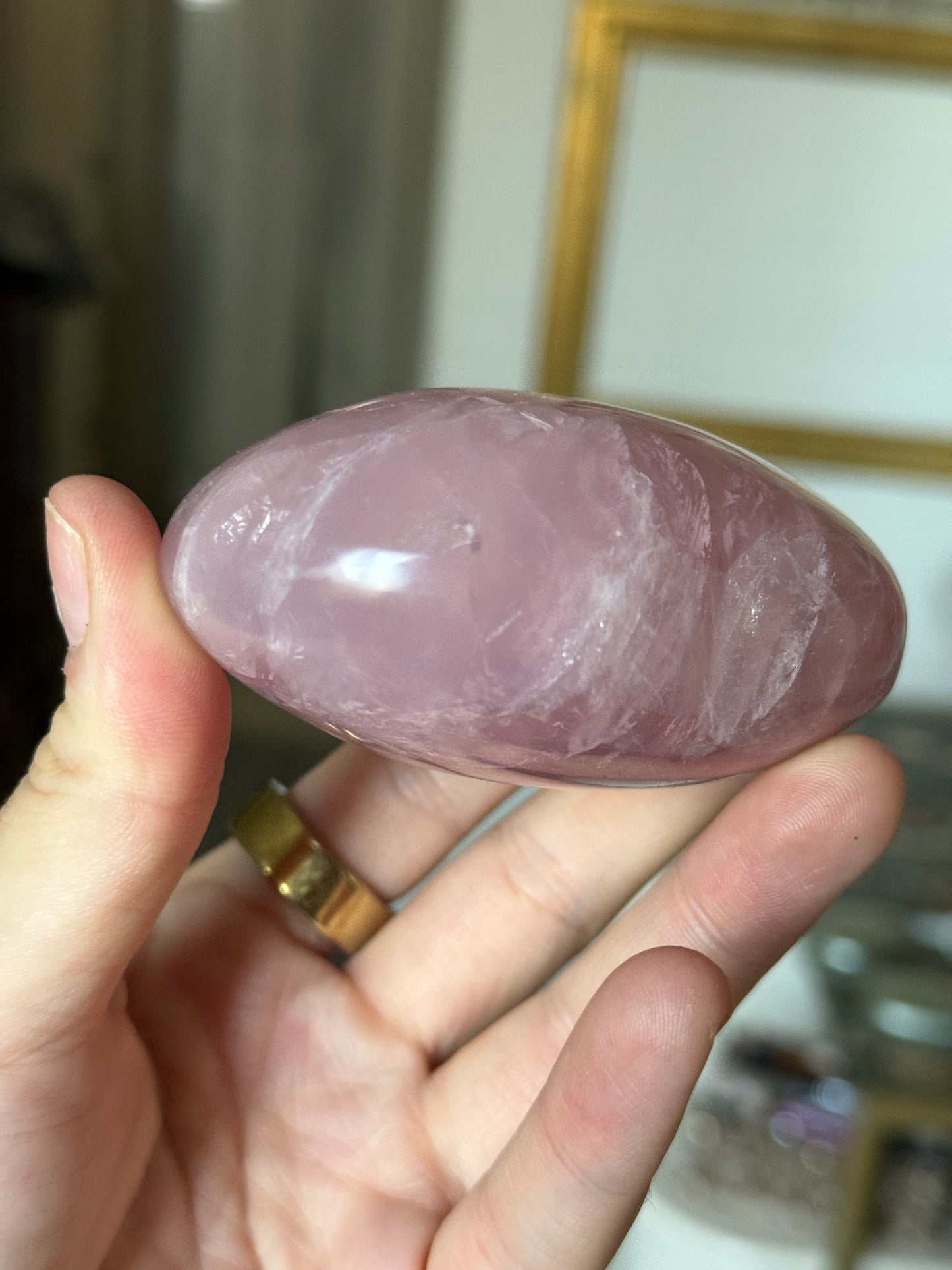 Berry Tone Gemmy Star Rose Quartz Heart ✨