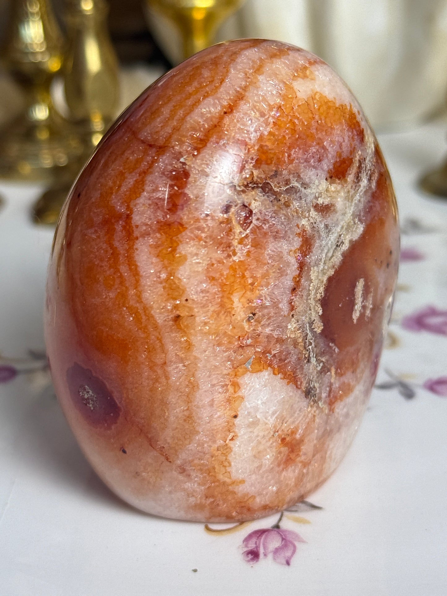 Quartz Filled Coral Carnelian Freeform
