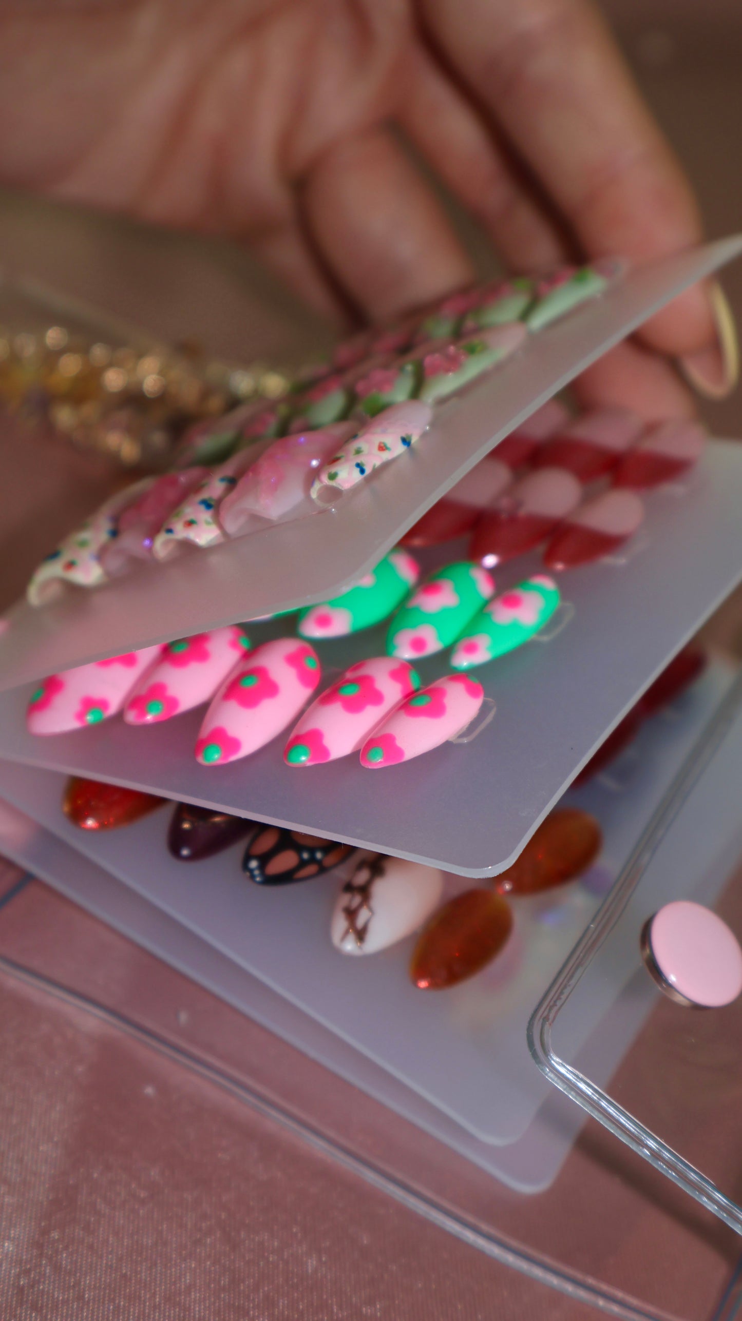 The Manifest and Manicure Press on Binder 💅💖✨