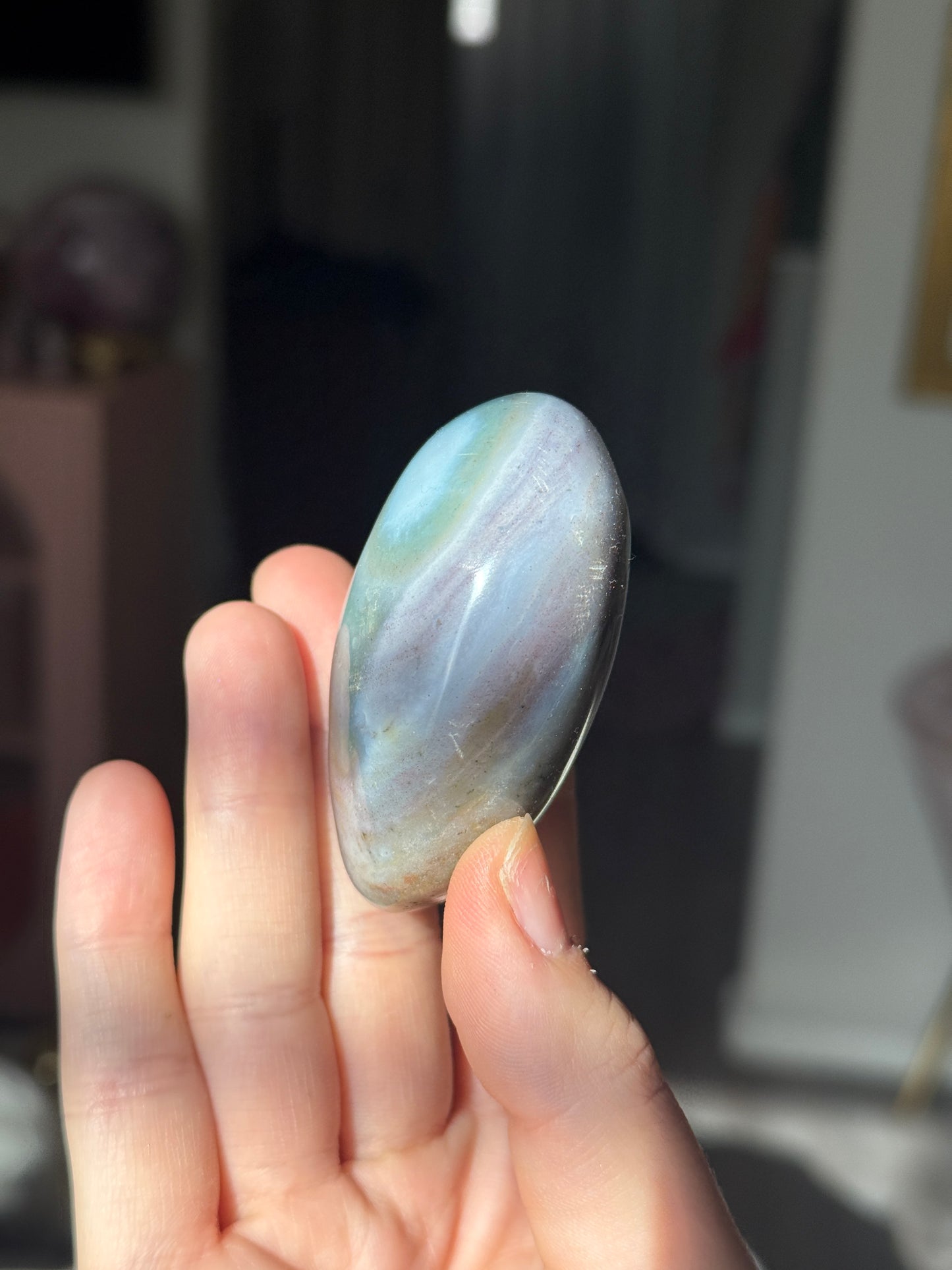 Rainbow Jasper  Pastel Palmstone