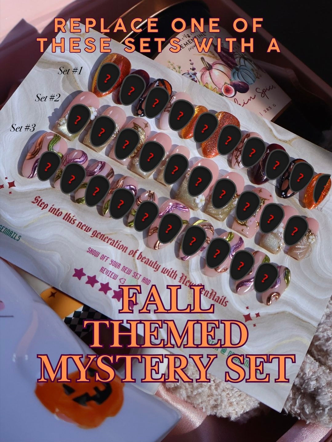 Sweater Weather Press On Nail Set Trio Bundle 2025 Edition