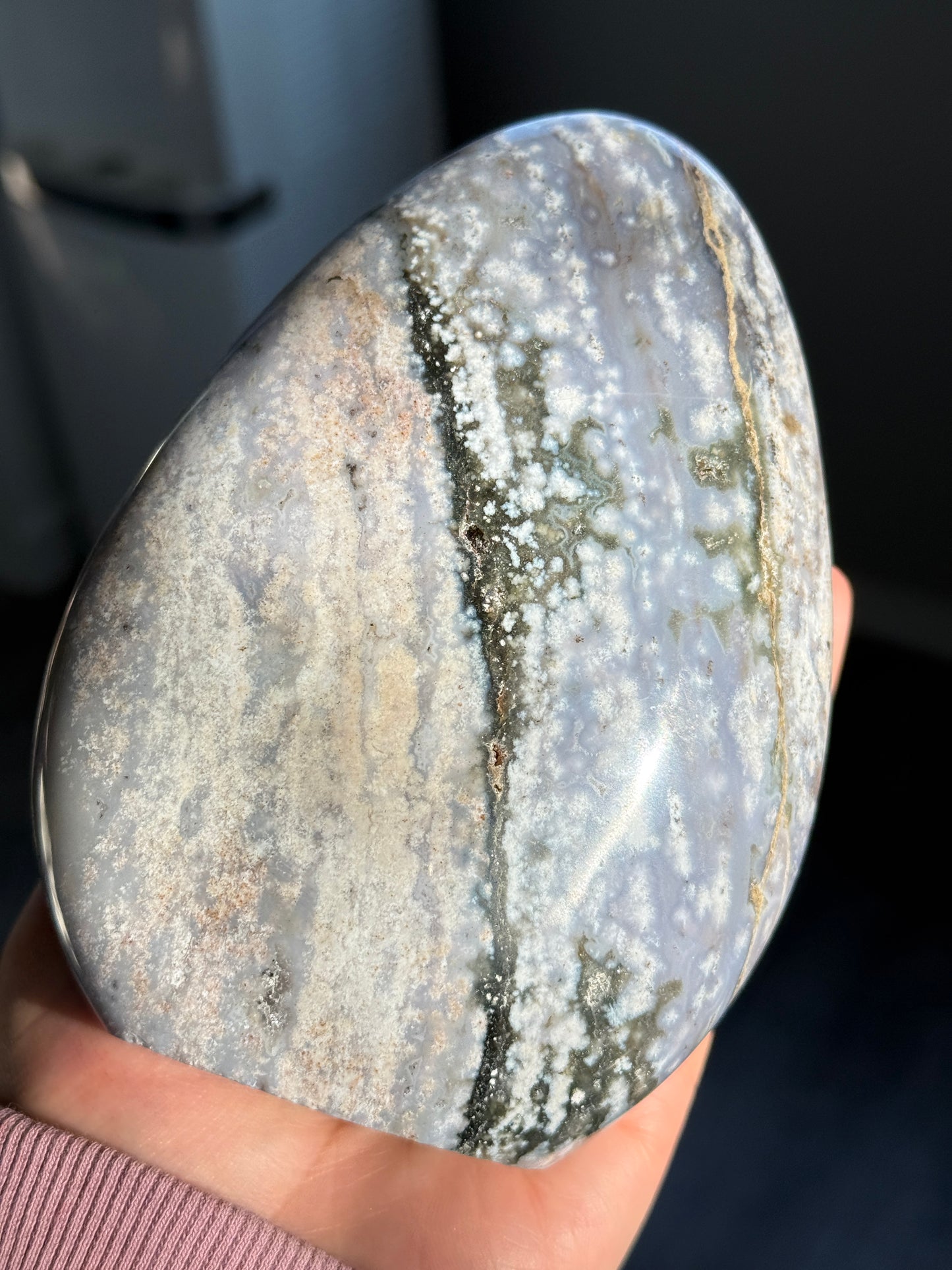 Pastel Orby Sea Jasper Freeform ⭐️✨