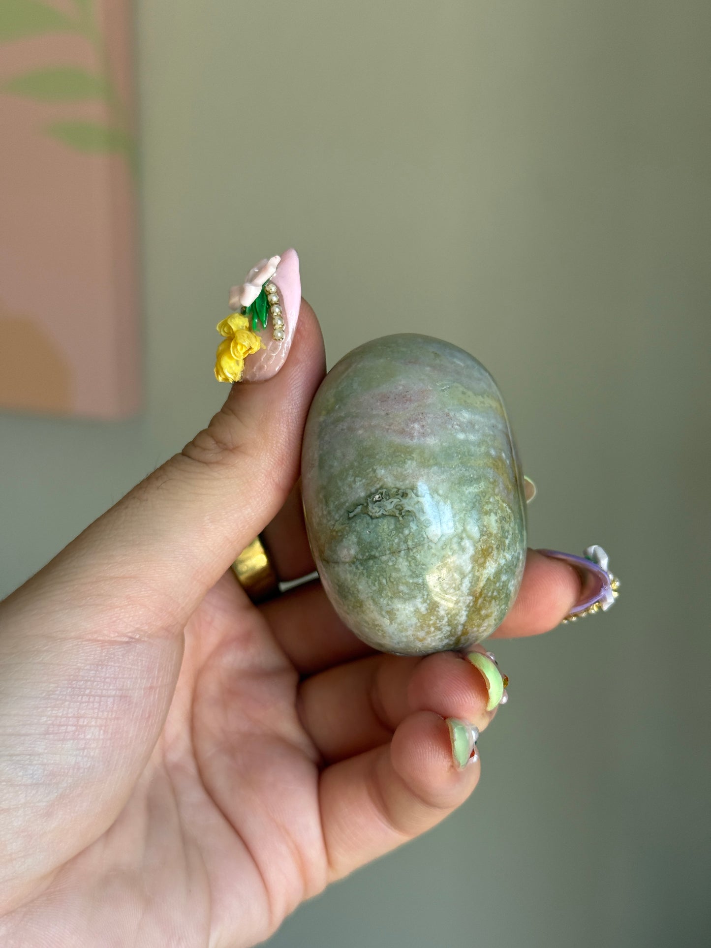 Strawberry Matcha Jasper Palm
