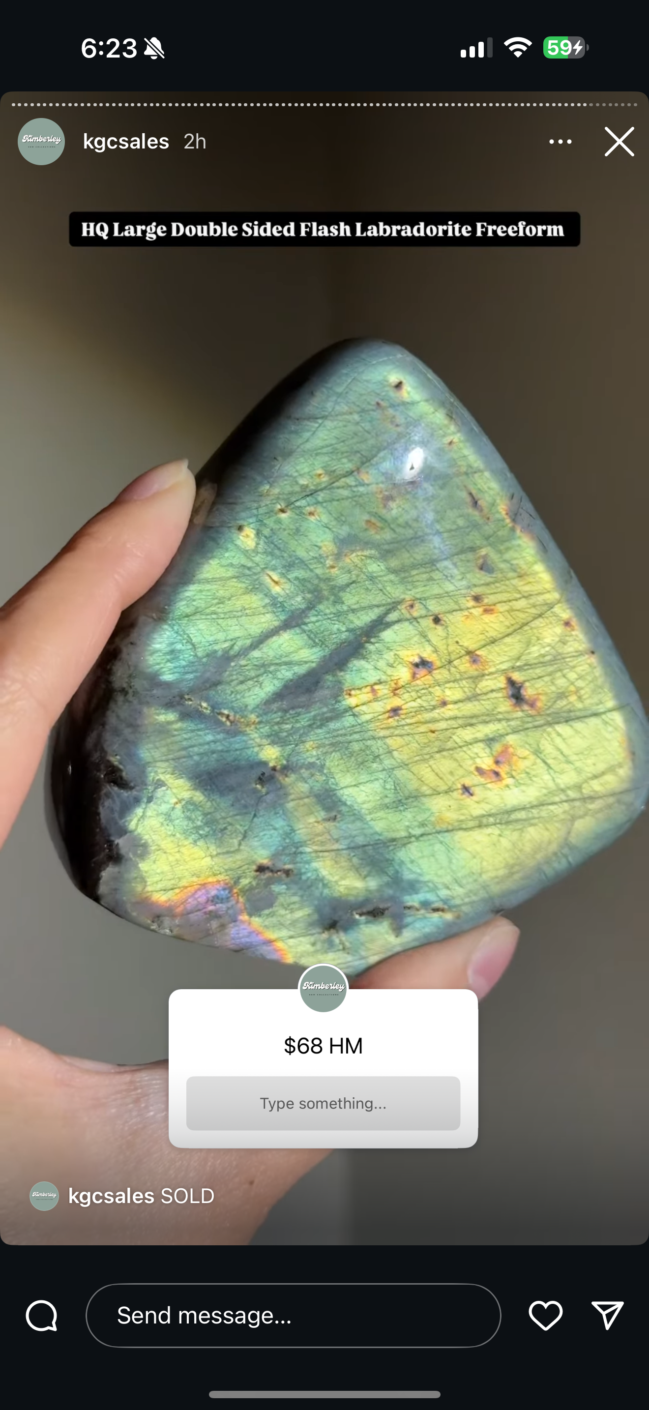 Teal Green Flash Lab Freeform