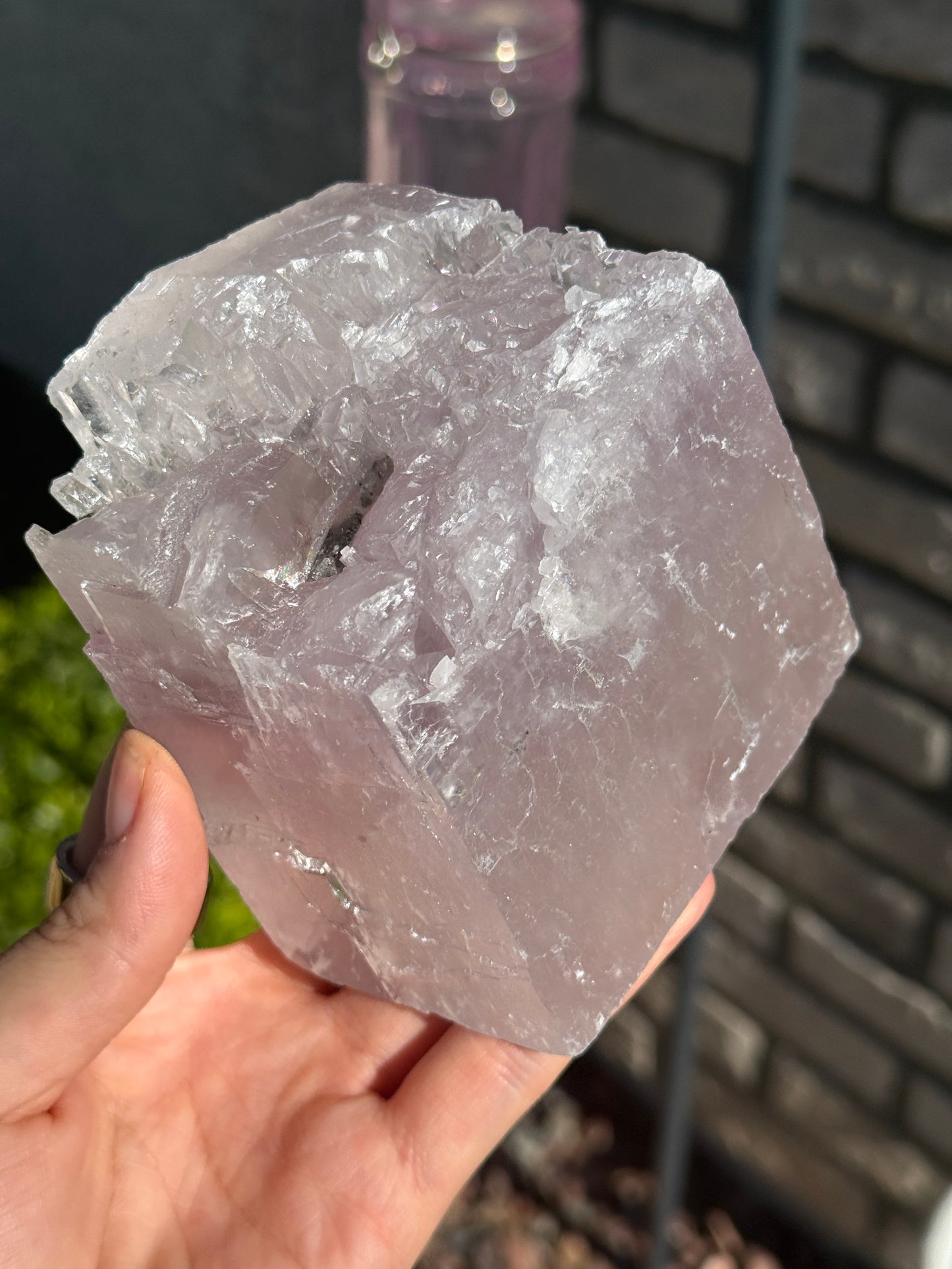 Large Purple Phantom Rainbow-Filled Balmat Calcite 🪄🦄