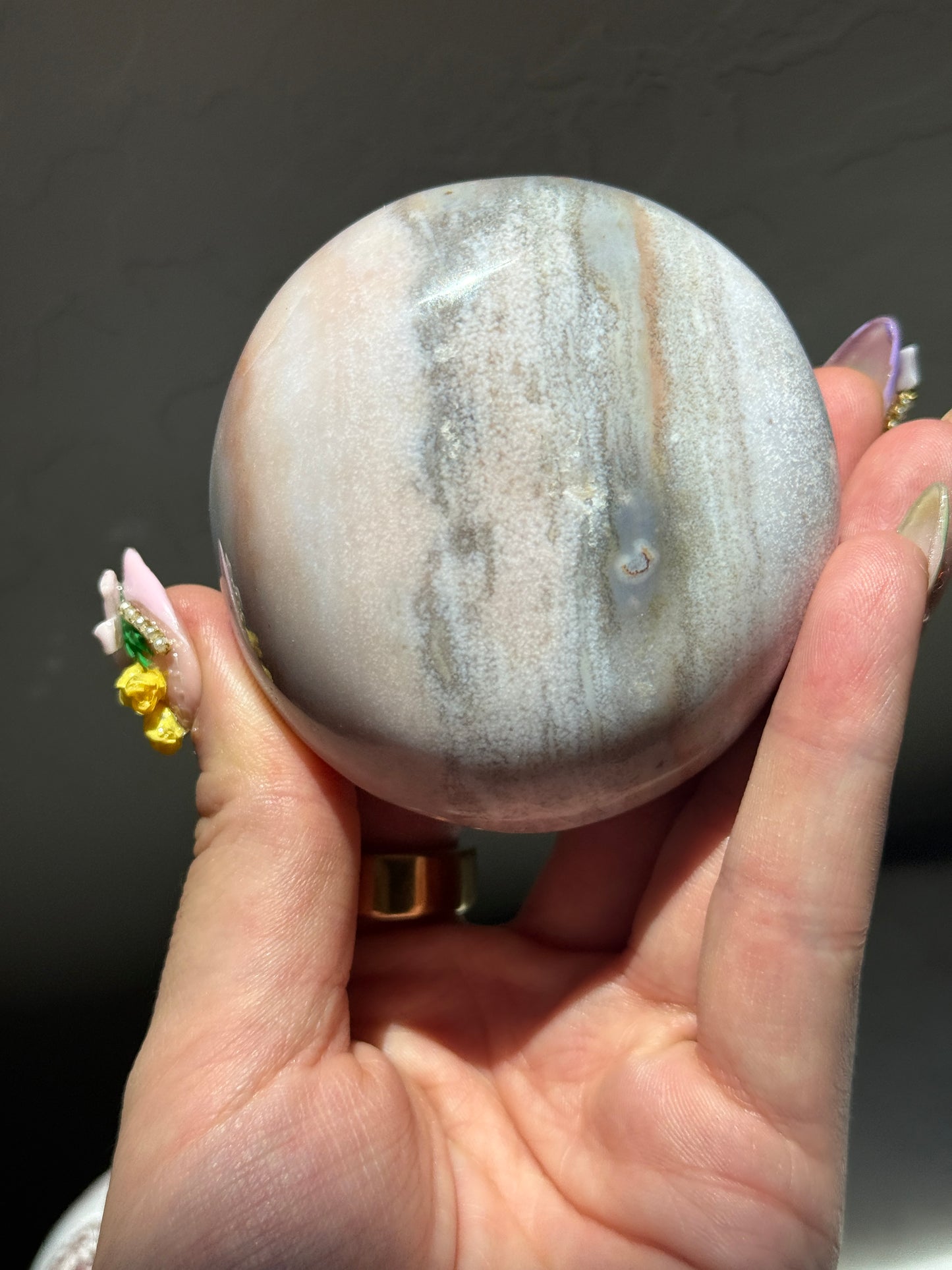 XL Pastel Pink Palmstone