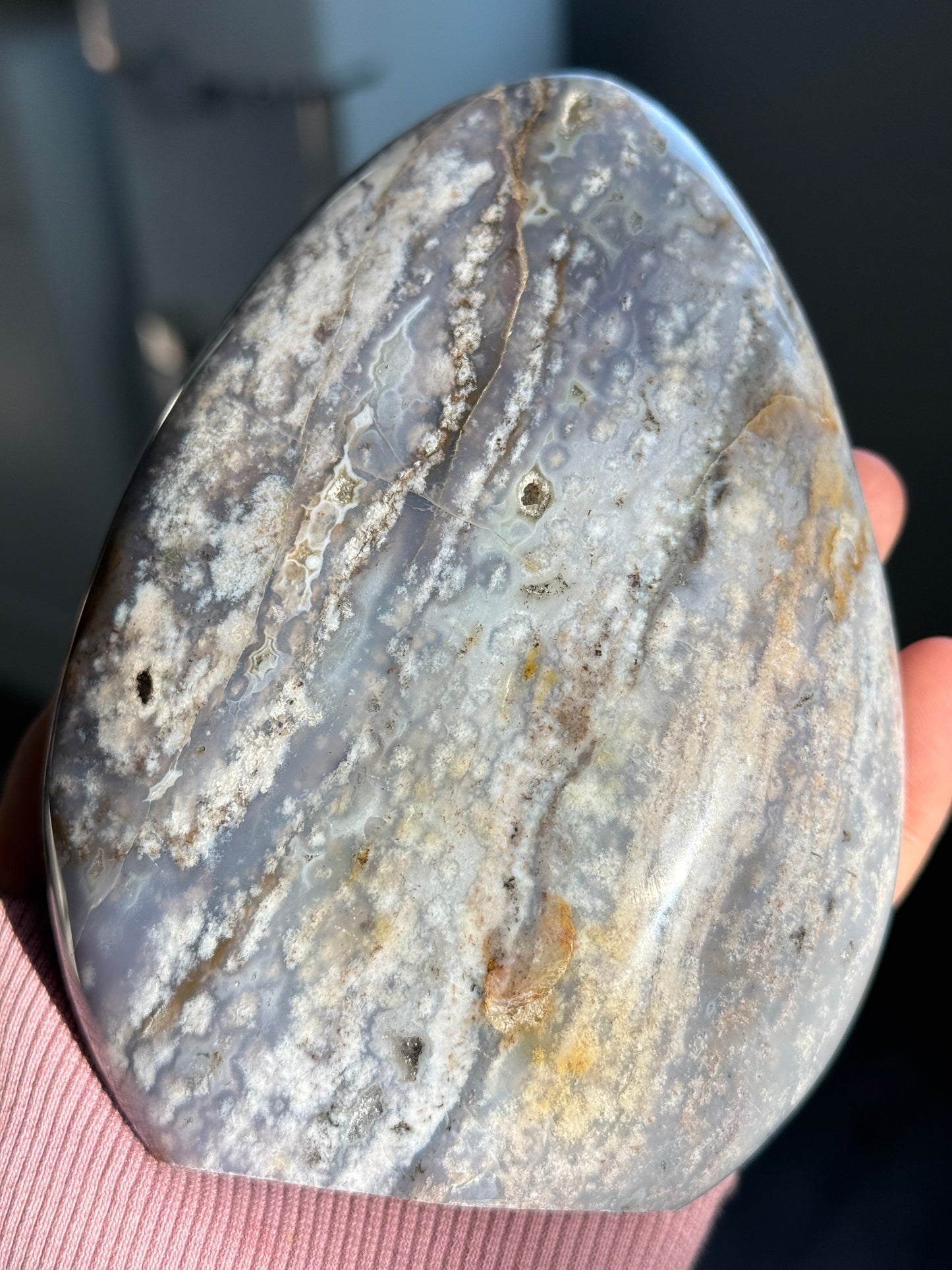 Pastel Orby Sea Jasper Freeform ⭐️✨