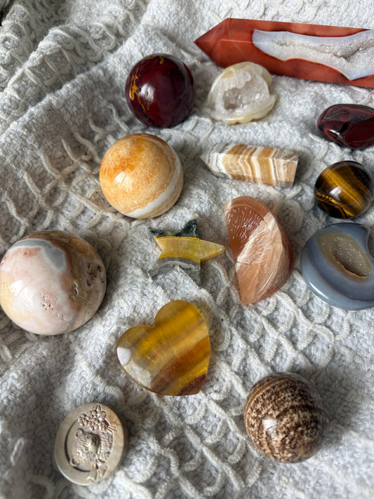 STEAL DEAL💛🧡🌅Sunset Hues Crystal Bundle ✨