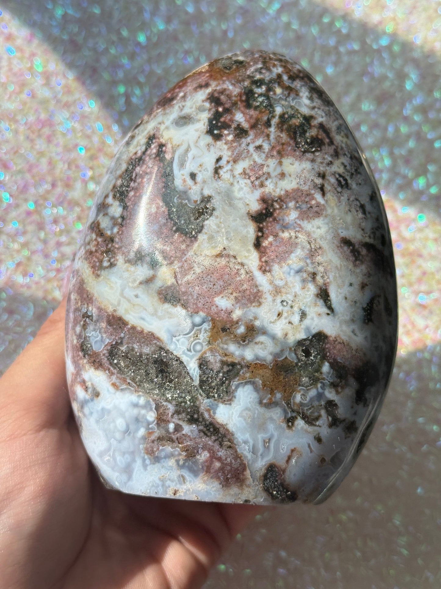 Unreal Raspberry  Pink Cosmic Jasper Freeform