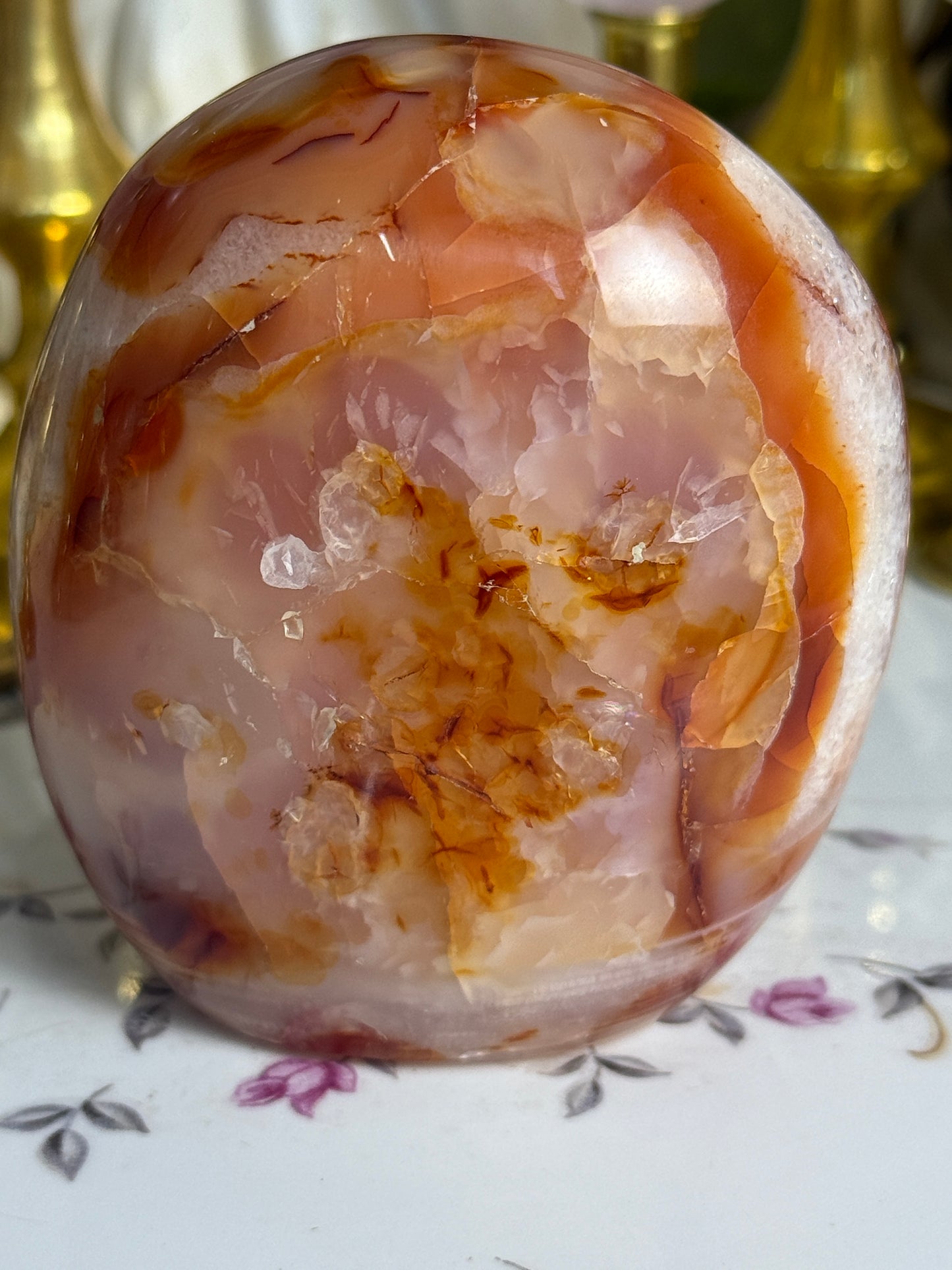 Beautiful Gradient Banded Carnelian Freeform