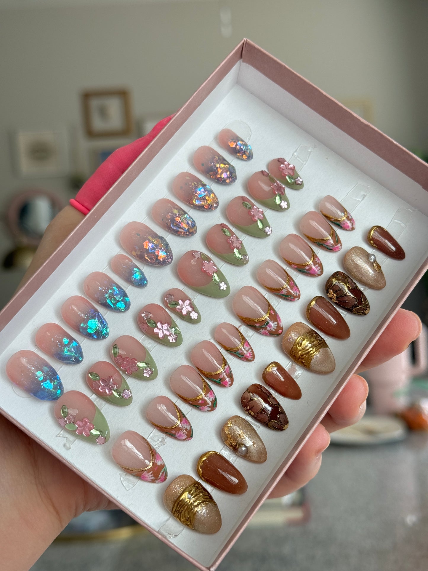 Custom Press On Nail Set