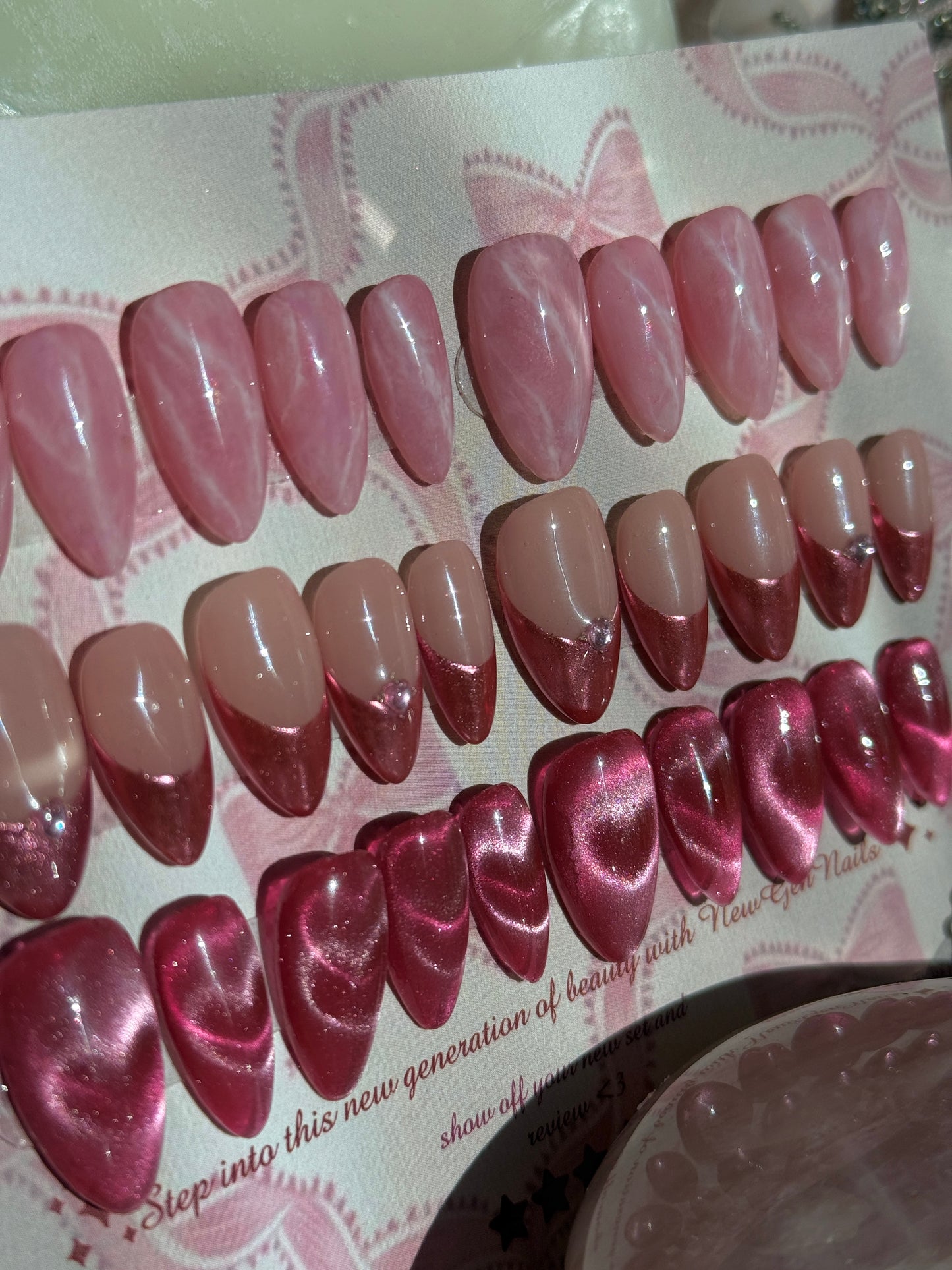 Velvet Rose Press On Nail Trio Bundle -Valentines Day Edition💗🎀