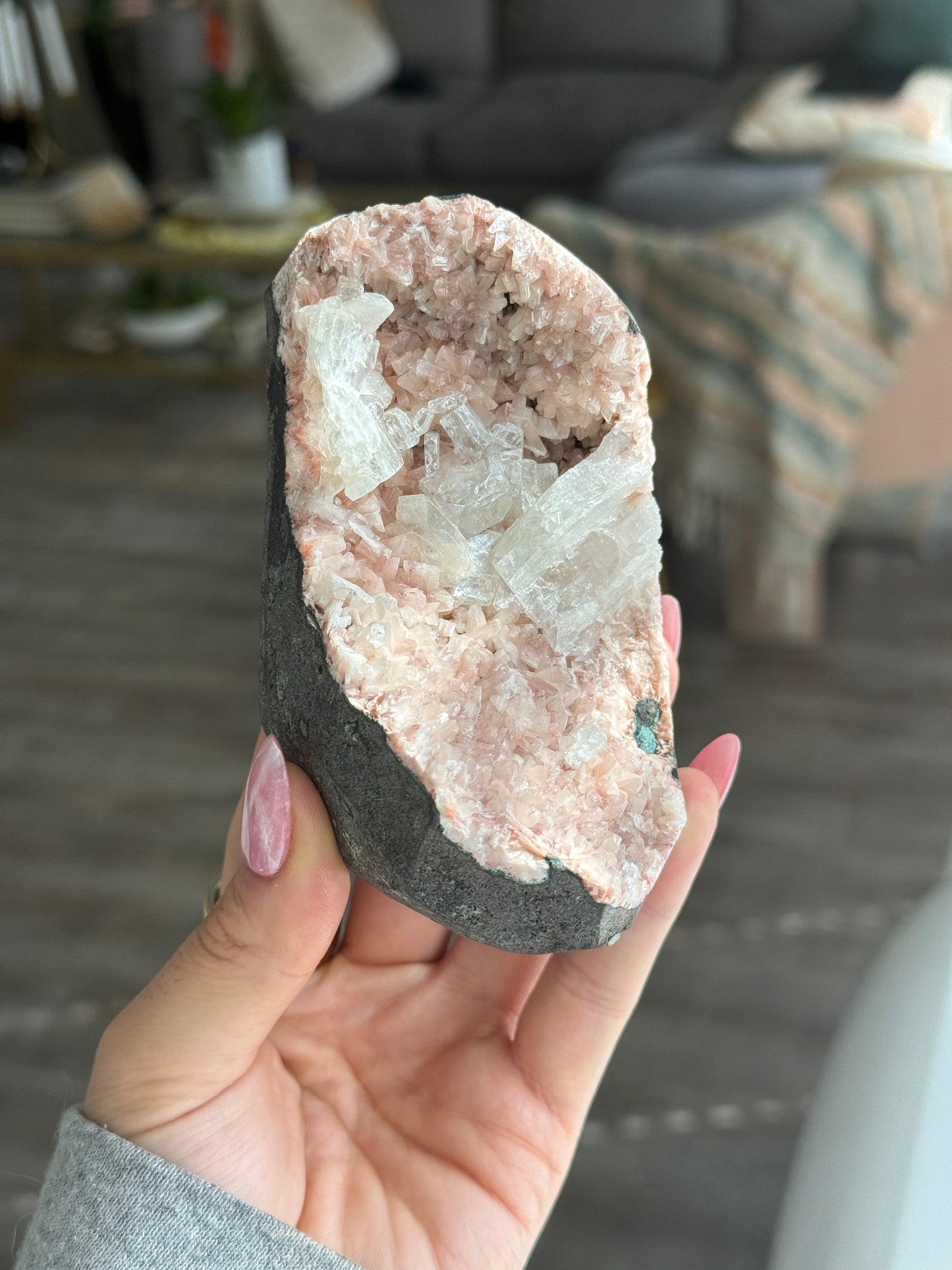 Pink Apothyllite Cave Freeform