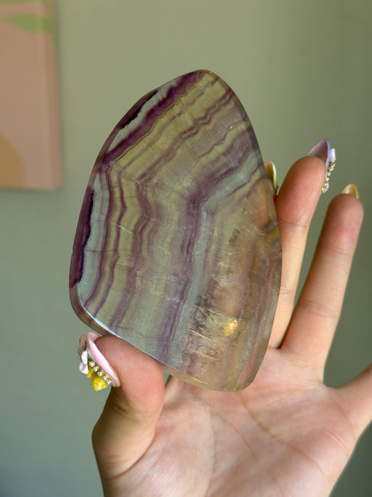 Flourite Polished Slab 💗