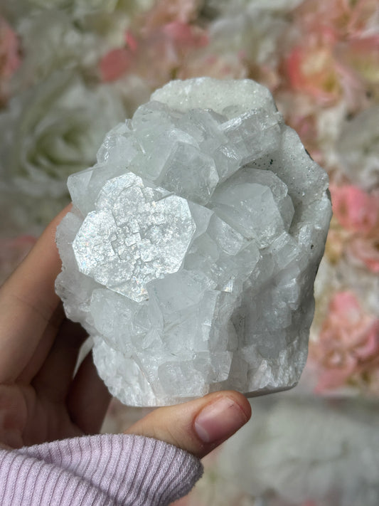Diamond apothyllite specimen A 💎✨