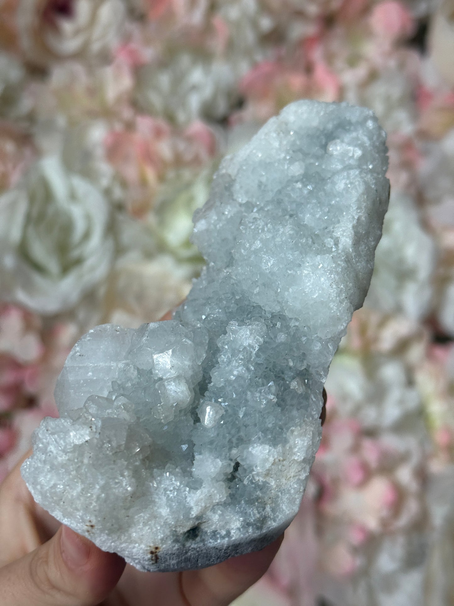 Grey Diamond Apothyllite Specimen💎✨-RESERVED