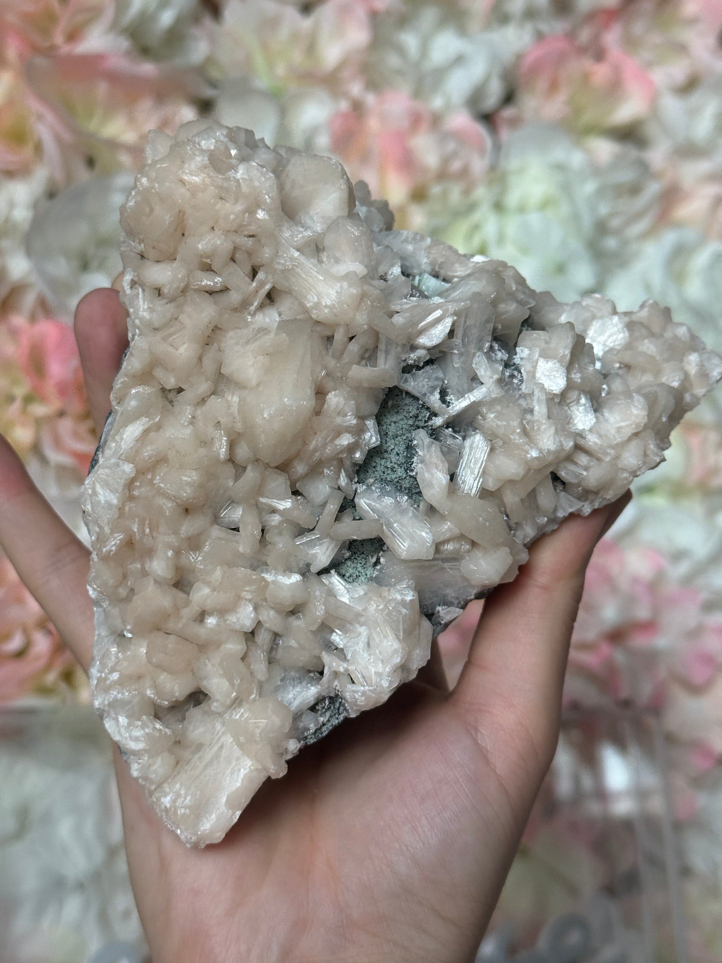 Stillbite+ apothyllite specimen E 💎✨ -RESERVED