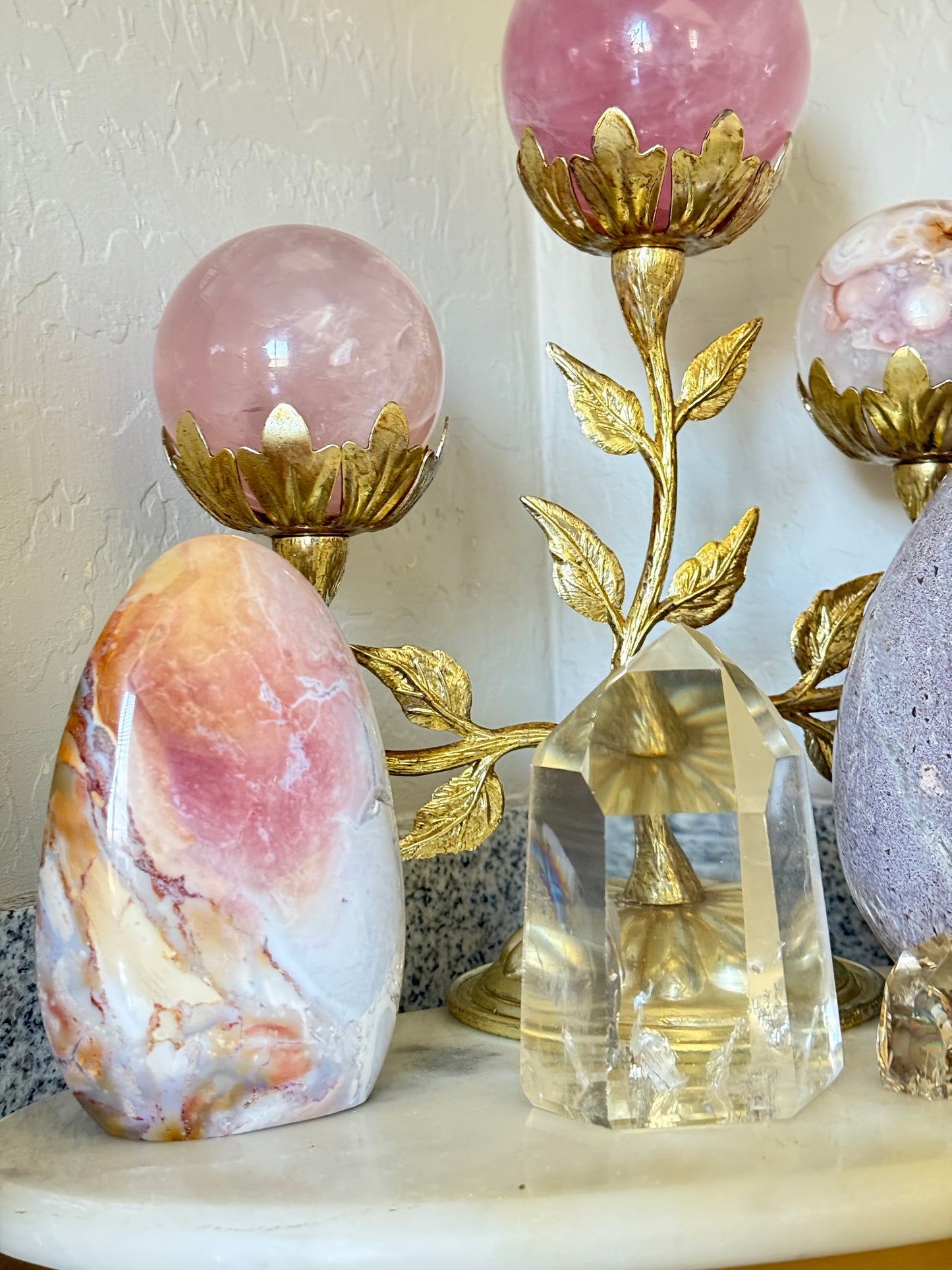 Peachy Sunset Gradient Sea Jasper Freeform ☀️🌞