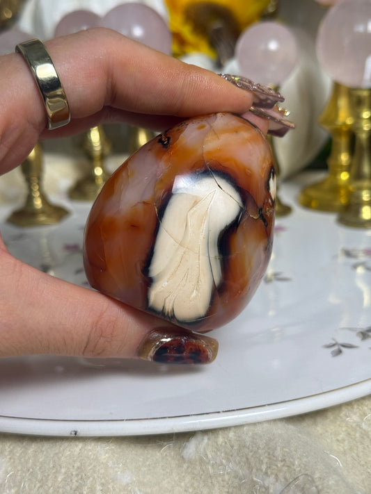 Funky ‘Ghost’ Carnelian Freeform 👻