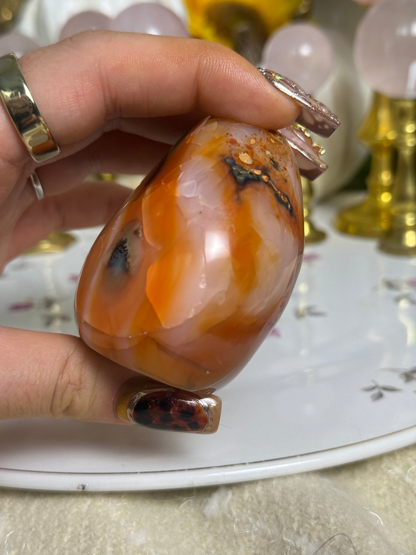 Funky ‘Ghost’ Carnelian Freeform 👻