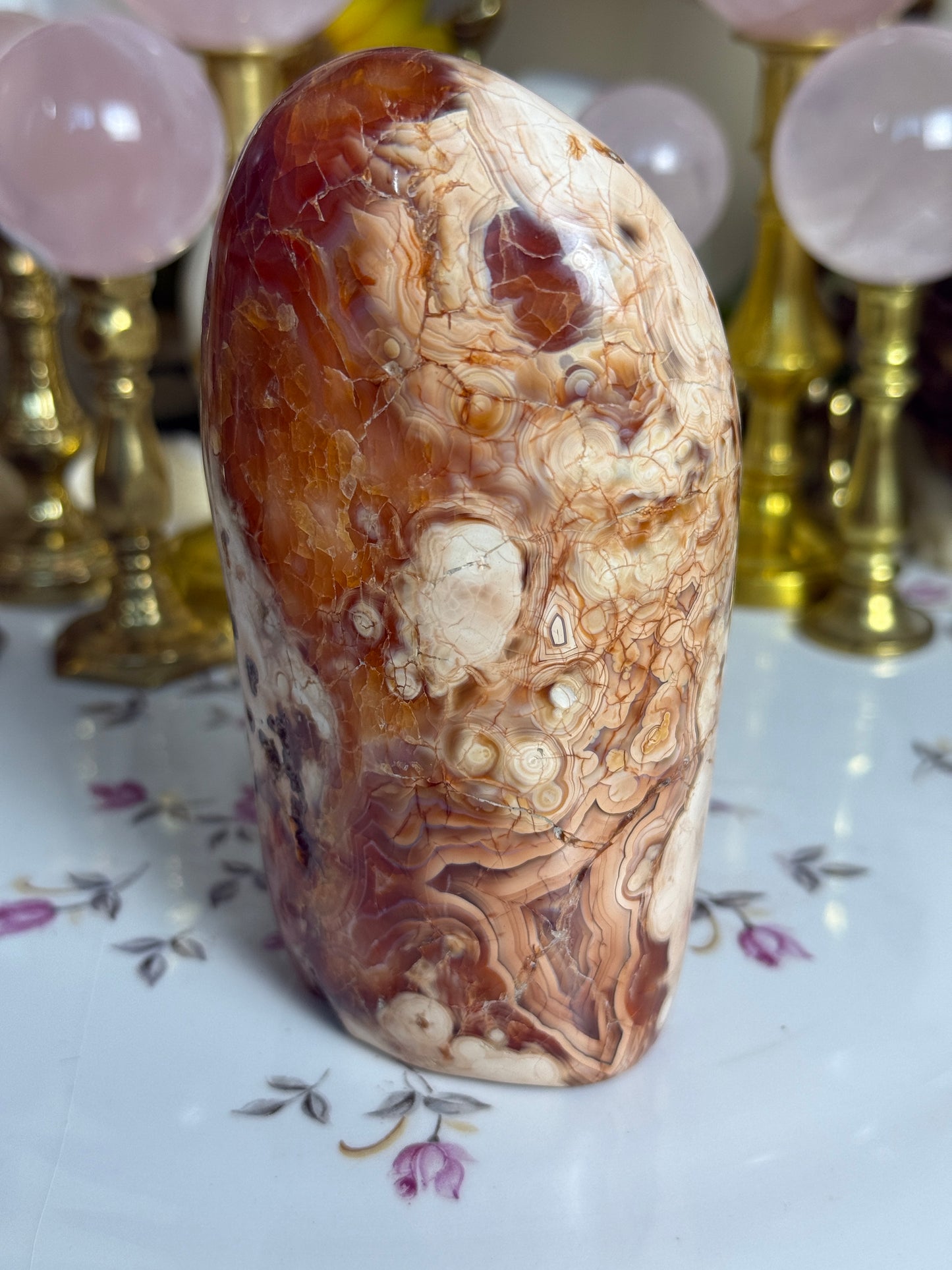 Insane Large Banded Carnelian Freeform