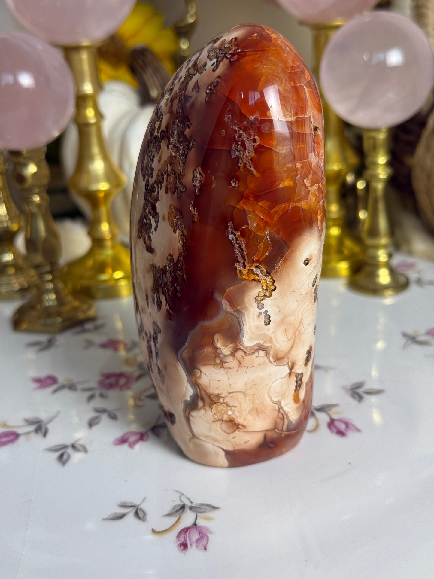Insane Large Banded Carnelian Freeform