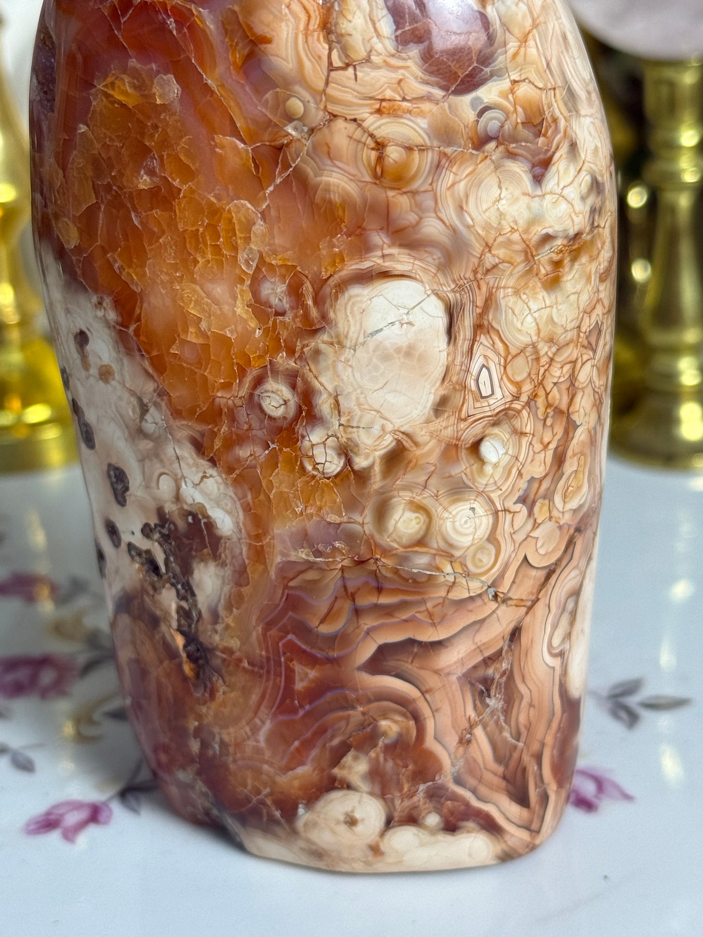 Insane Large Banded Carnelian Freeform