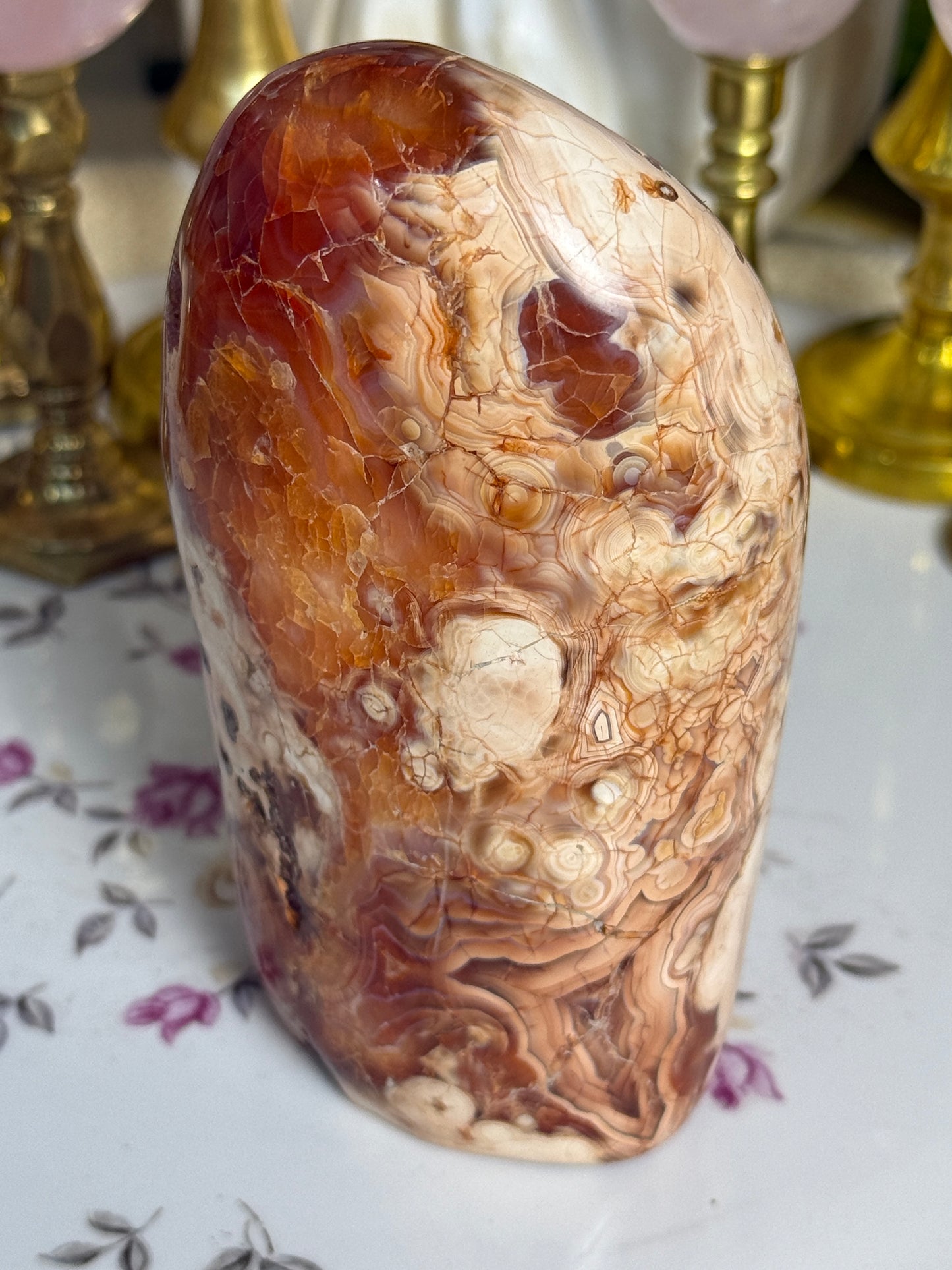 Insane Large Banded Carnelian Freeform