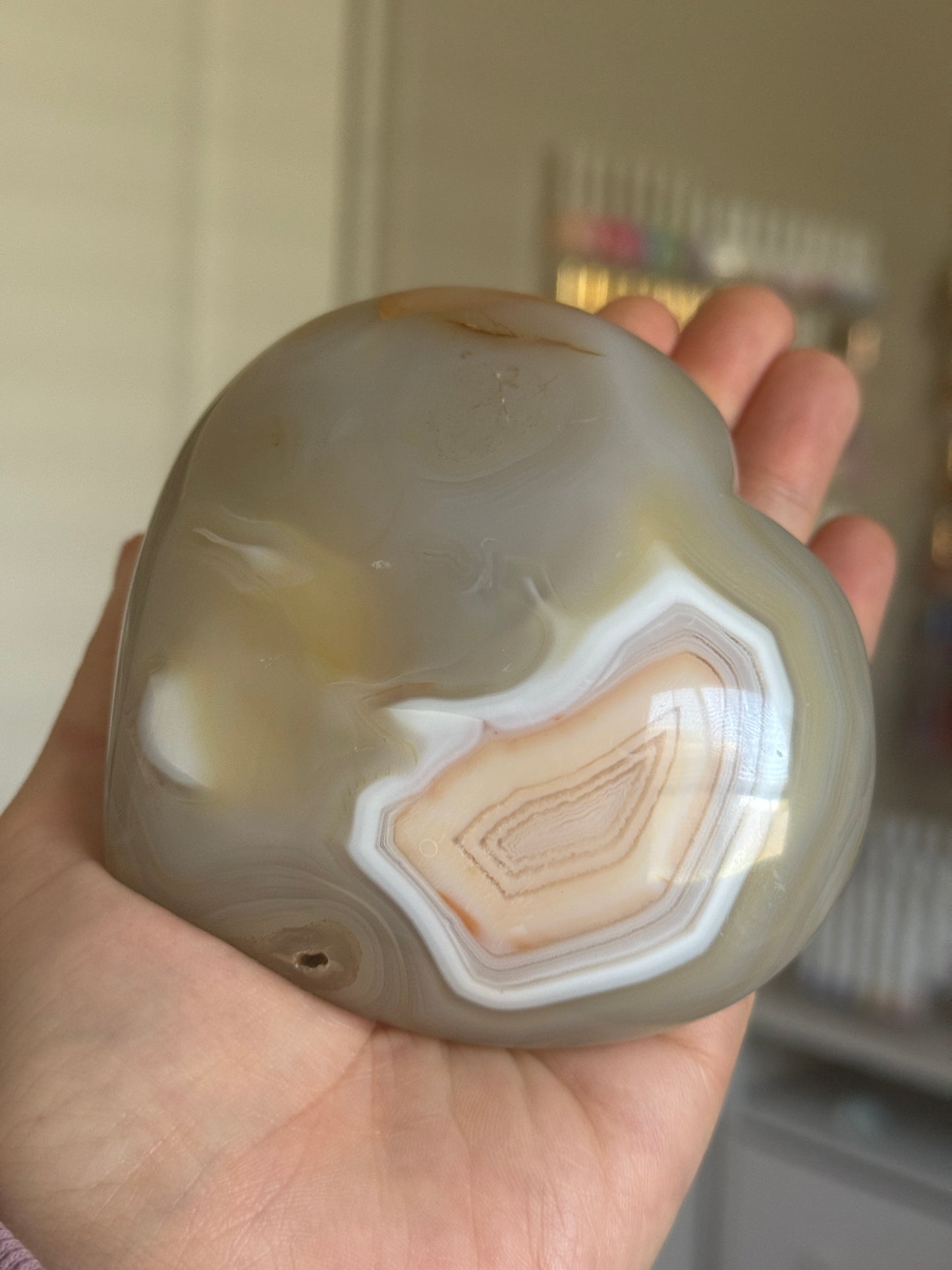 Carnelian Agate Heart