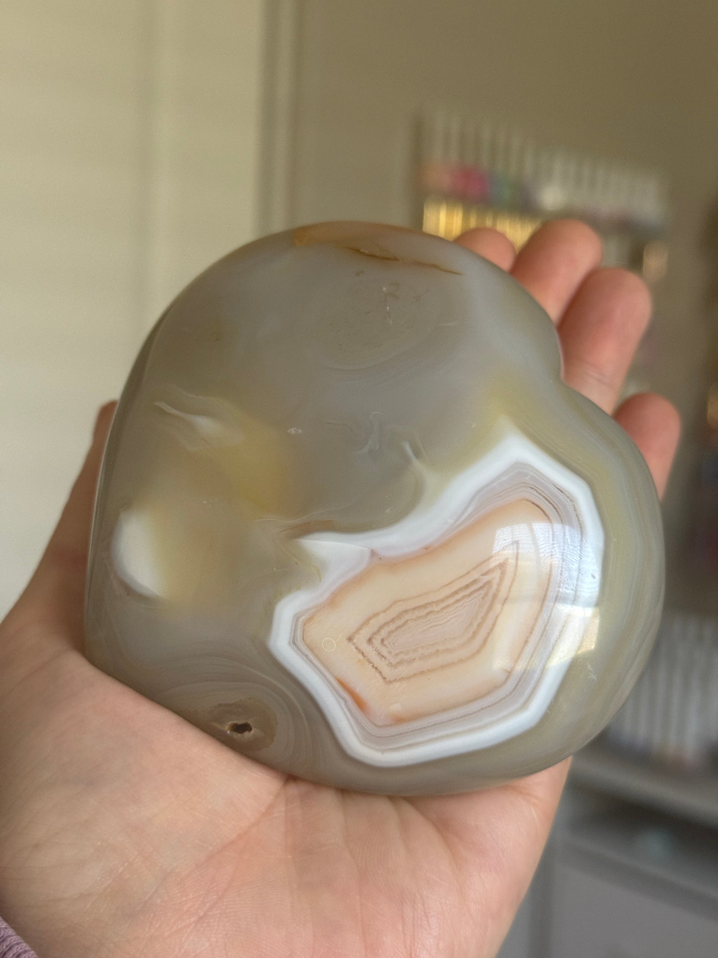 Carnelian Agate Heart