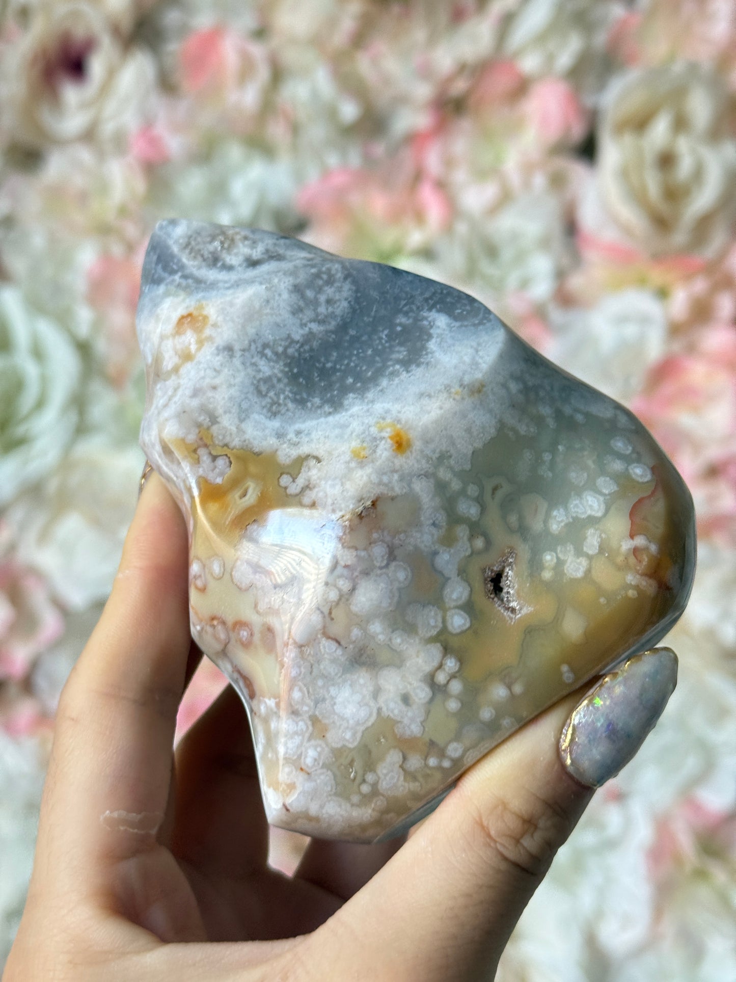 Flower Agate Flame