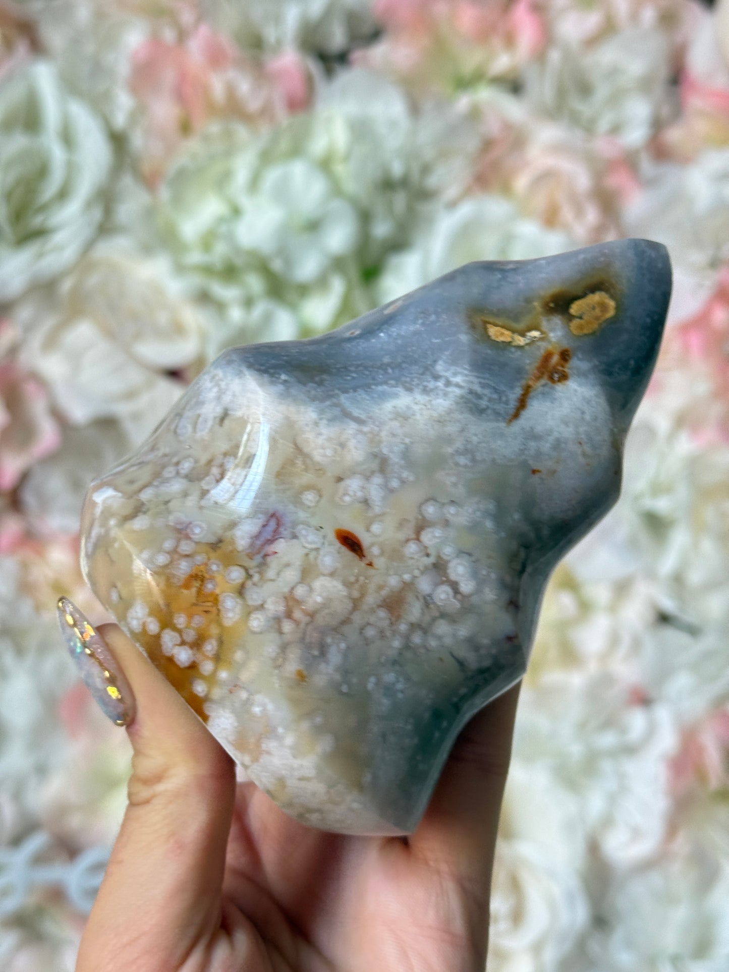 Flower Agate Flame