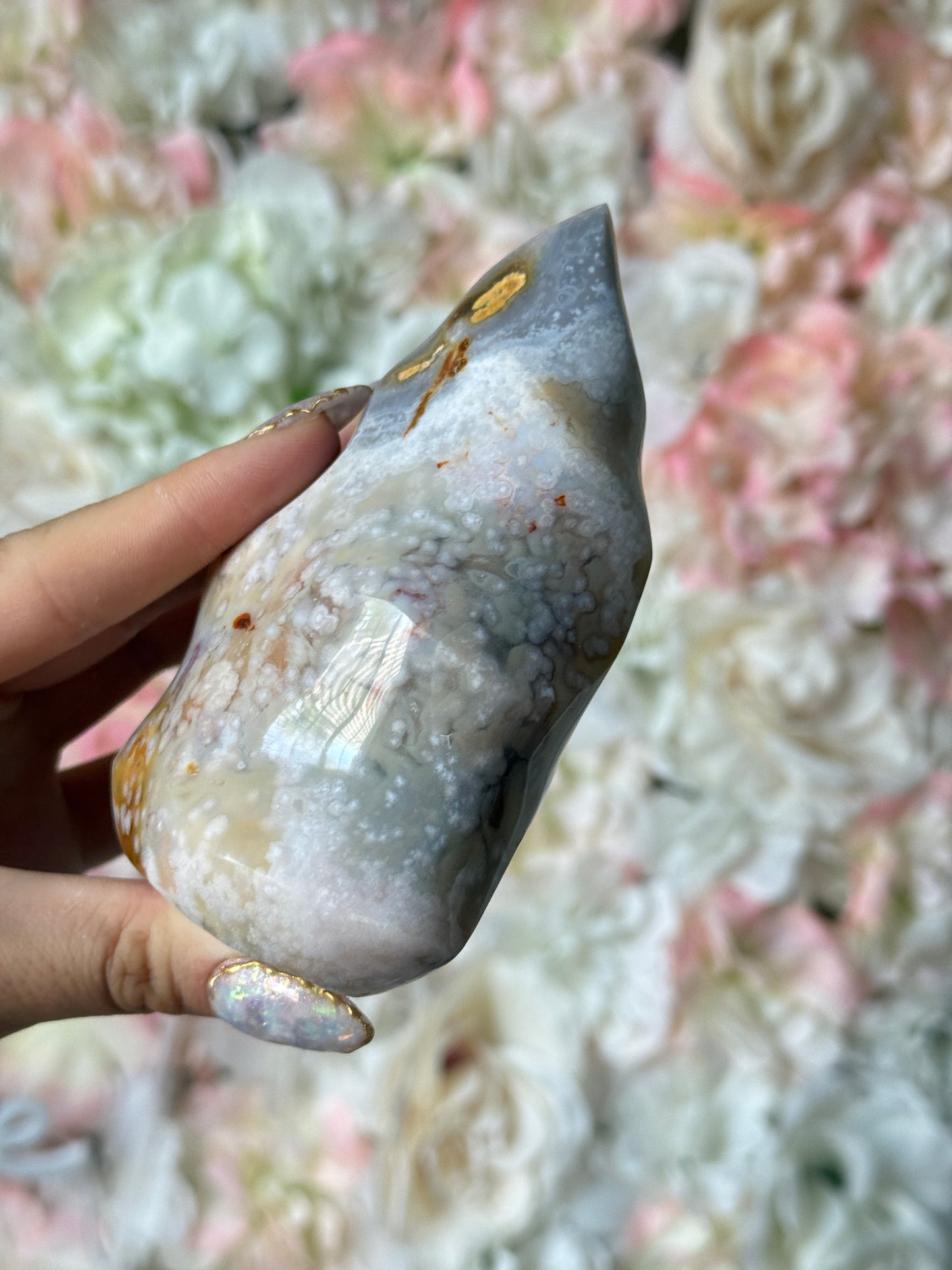 Flower Agate Flame