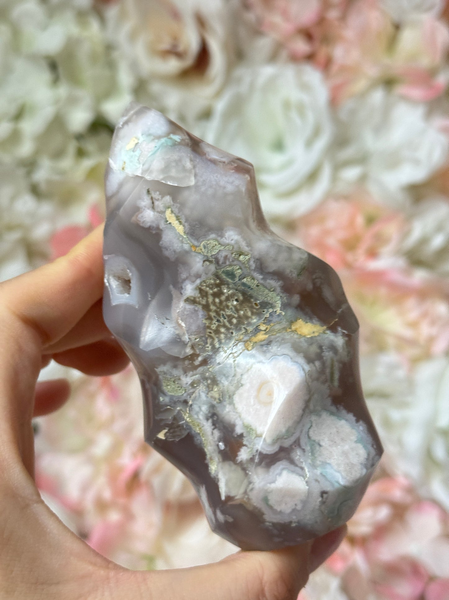 Flower Agate Flame